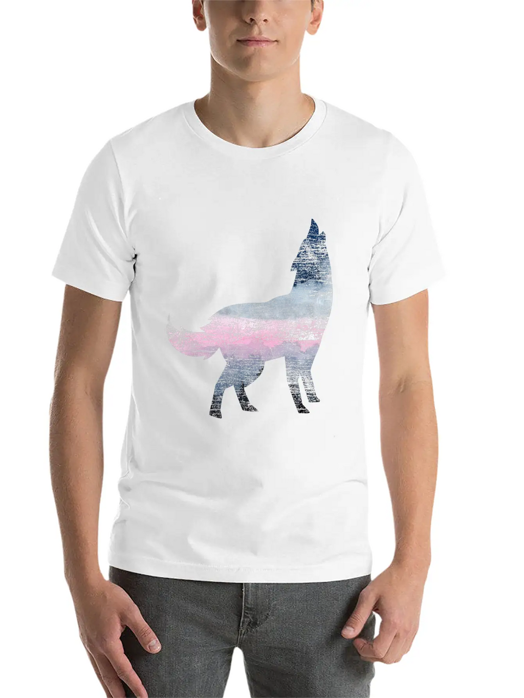 Wolf Animal Welfare Unisex Short Sleeve Soft Cotton T-Shirt – Casual Everyday Wear