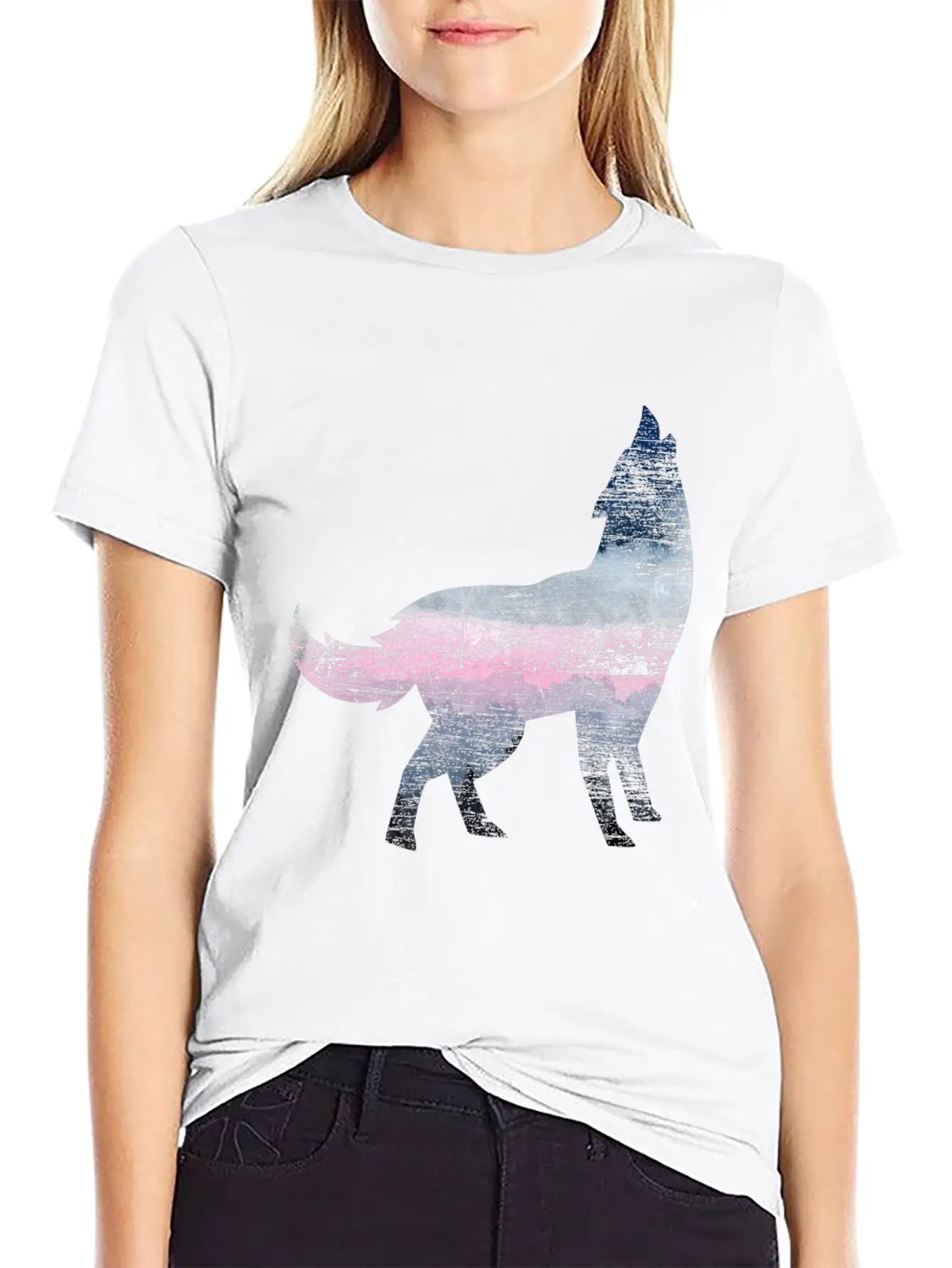 Wolf Animal Welfare Unisex Short Sleeve Soft Cotton T-Shirt – Casual Everyday Wear