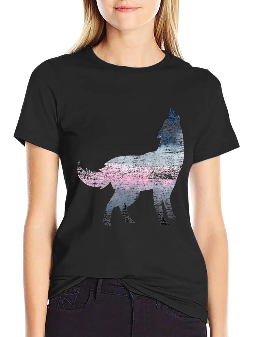 Wolf Animal Welfare Unisex Short Sleeve Soft Cotton T-Shirt – Casual Everyday Wear