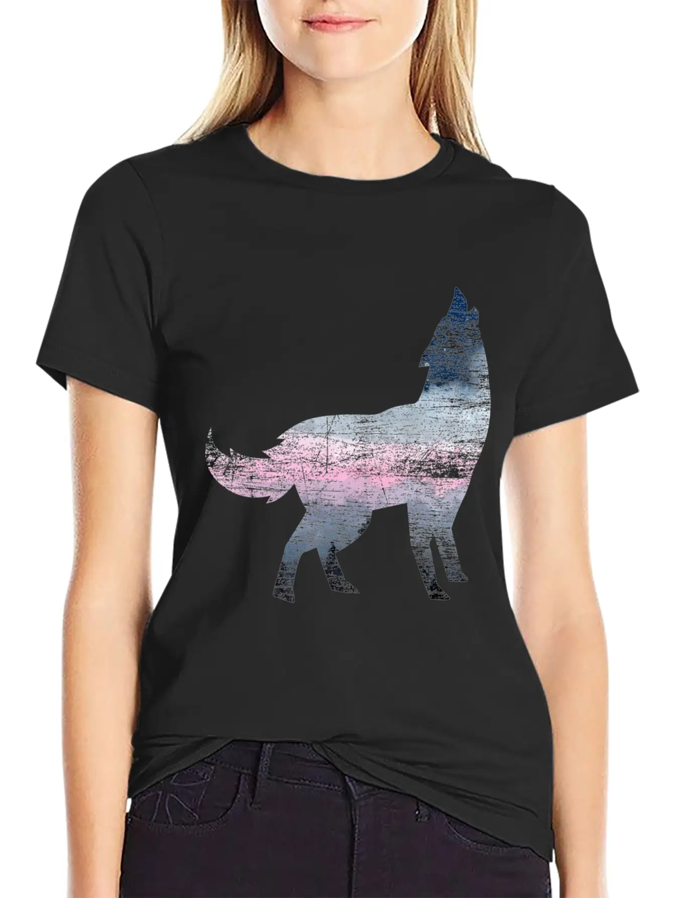 Wolf Animal Welfare Unisex Short Sleeve Soft Cotton T-Shirt – Casual Everyday Wear