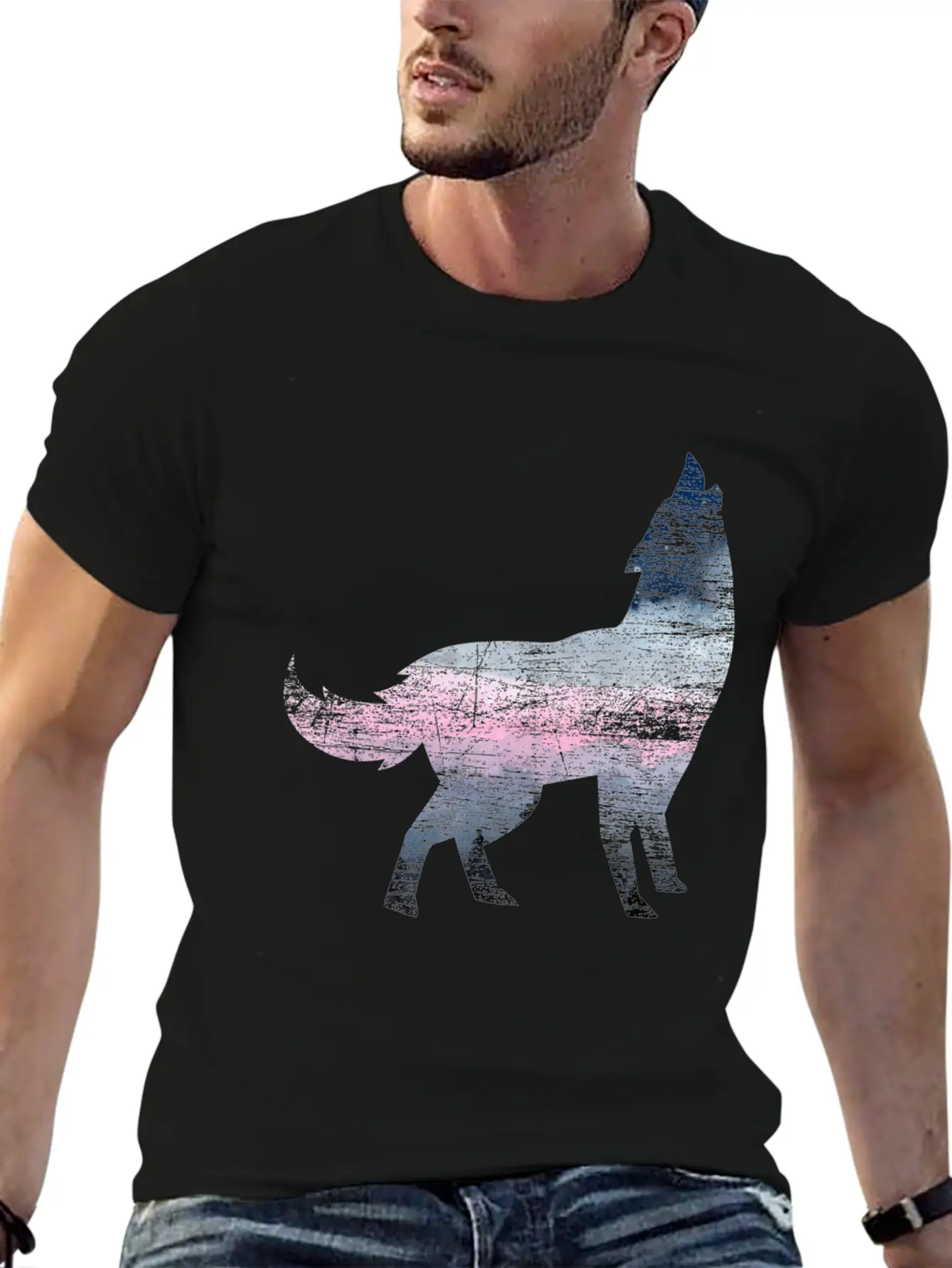 Wolf Animal Welfare Unisex Short Sleeve Soft Cotton T-Shirt – Casual Everyday Wear