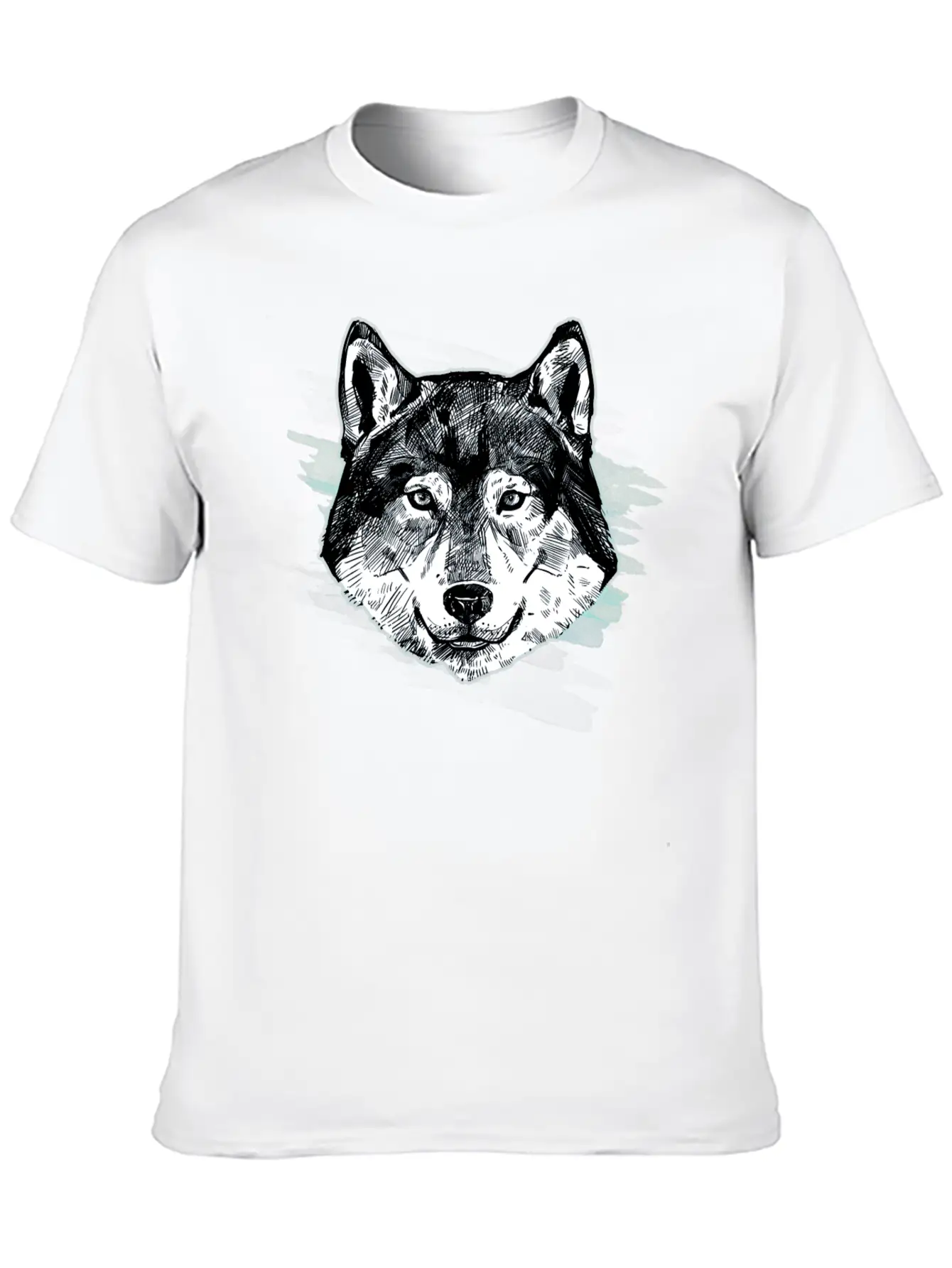 Wolf Arctic Art Animal Lover Gift Idea Unisex Casual T-Shirt – Clean Design For Daily Comfort
