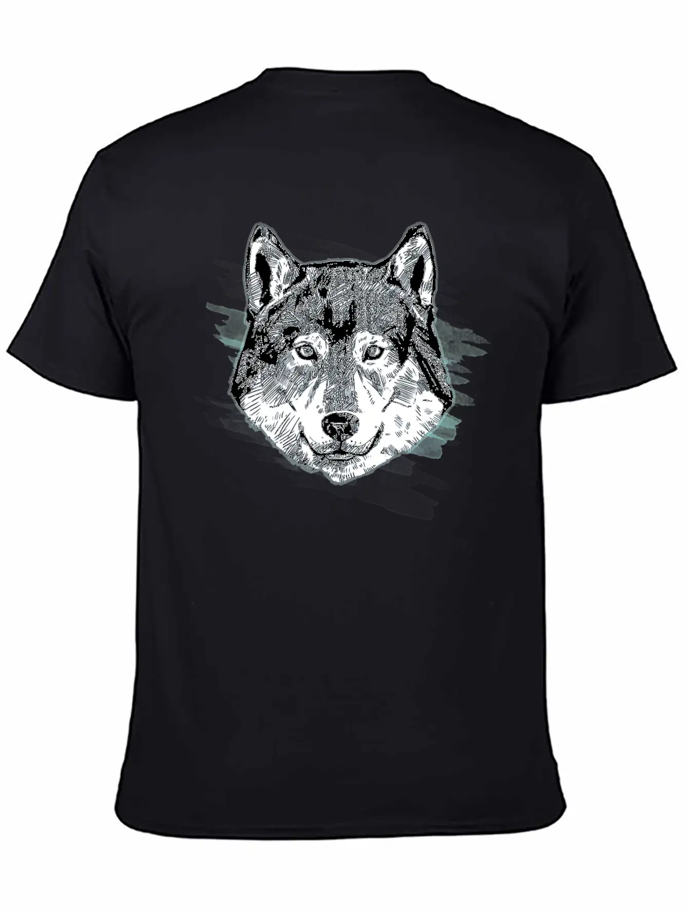 Wolf Arctic Art Animal Lover Gift Idea Unisex Casual T-Shirt – Clean Design For Daily Comfort