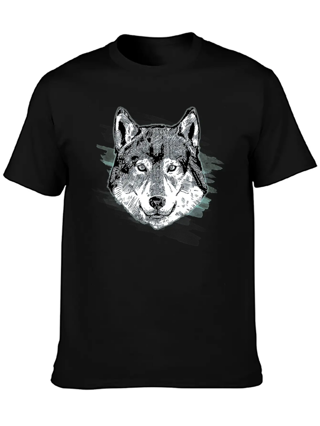 Wolf Arctic Art Animal Lover Gift Idea Unisex Casual T-Shirt – Clean Design For Daily Comfort
