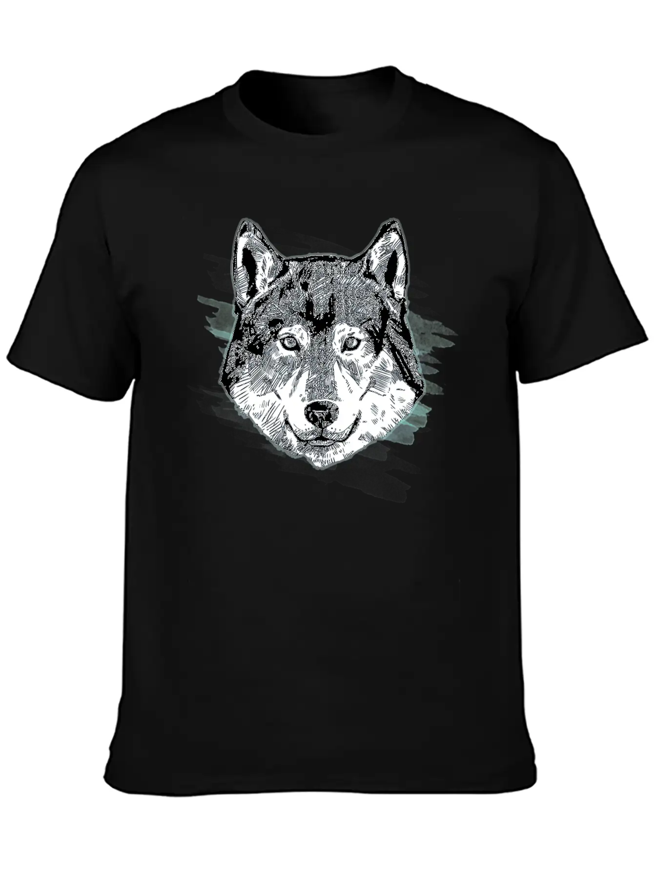 Wolf Arctic Art Animal Lover Gift Idea Unisex Casual T-Shirt – Clean Design For Daily Comfort