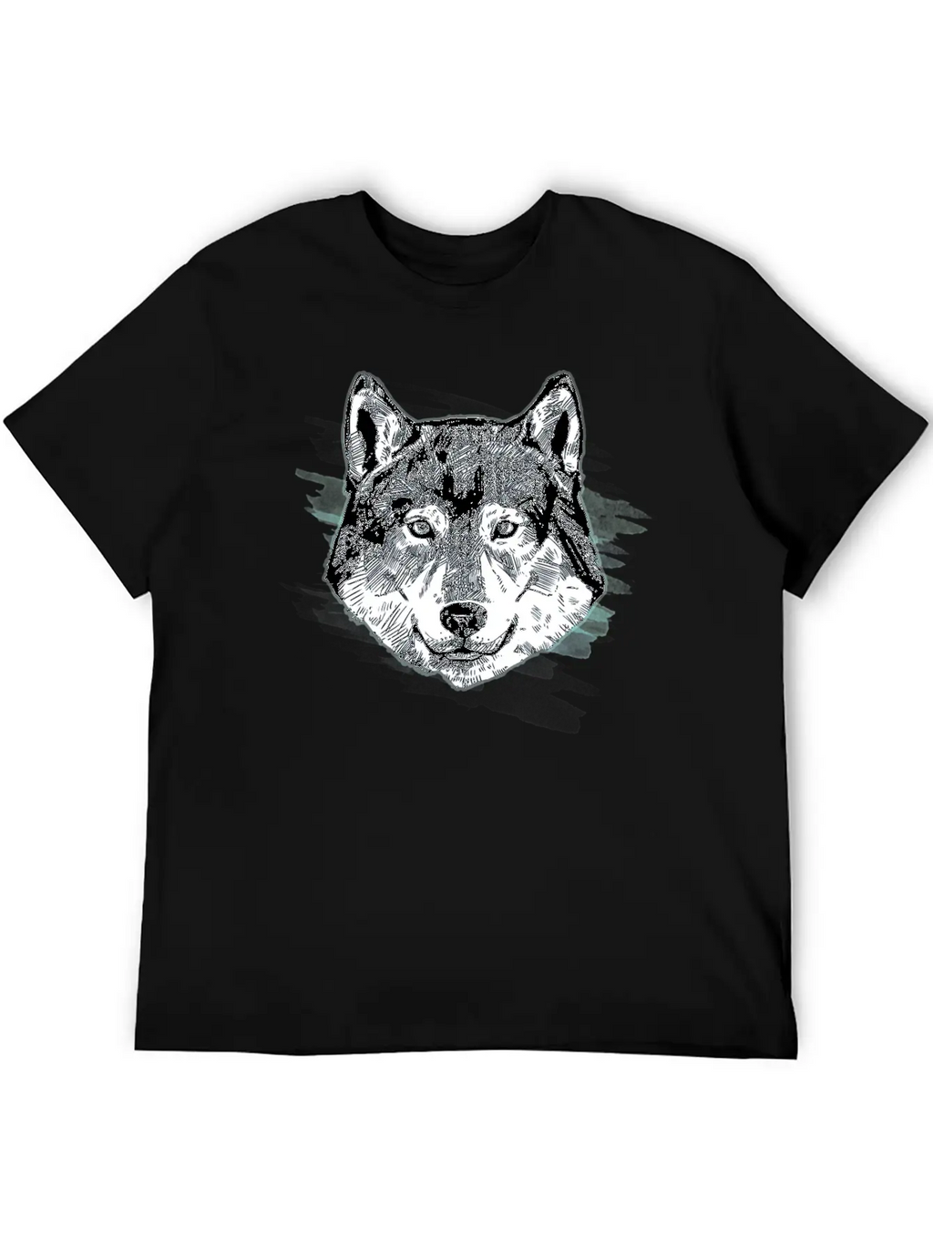 Wolf Arctic Art Animal Lover Gift Idea Unisex Casual T-Shirt – Clean Design For Daily Comfort