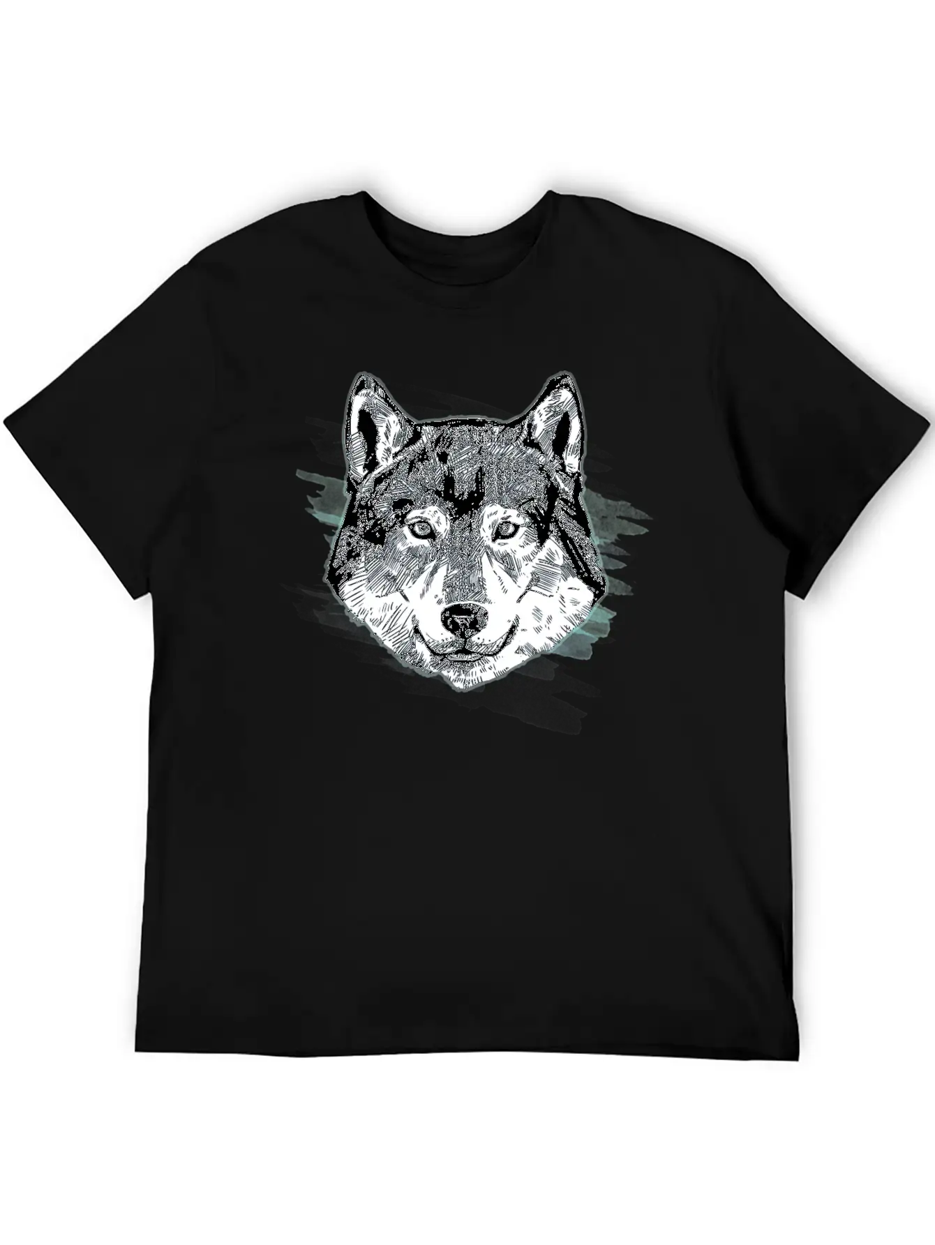 Wolf Arctic Art Animal Lover Gift Idea Unisex Casual T-Shirt – Clean Design For Daily Comfort