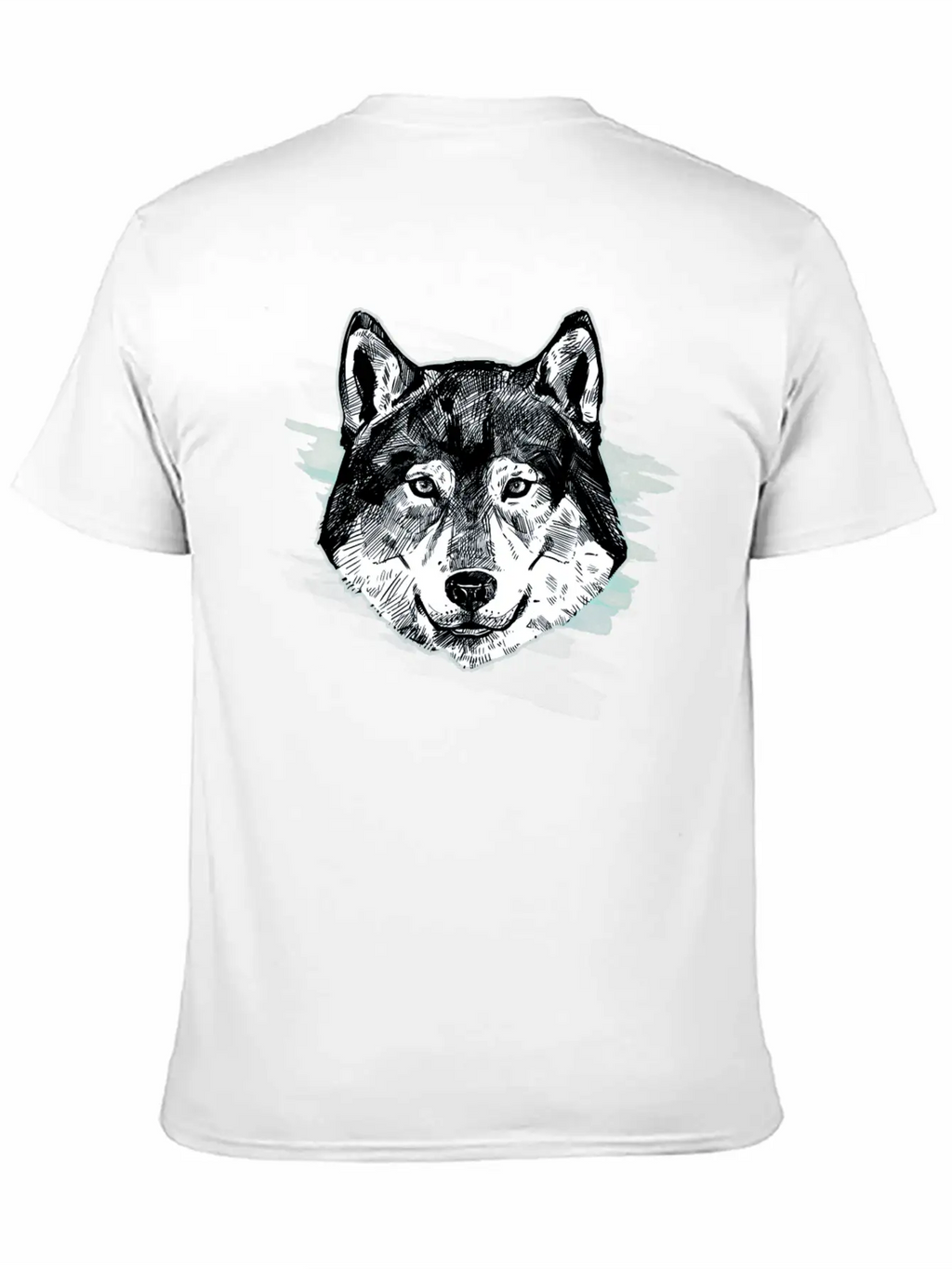 Wolf Arctic Art Animal Lover Gift Idea Unisex Casual T-Shirt – Clean Design For Daily Comfort