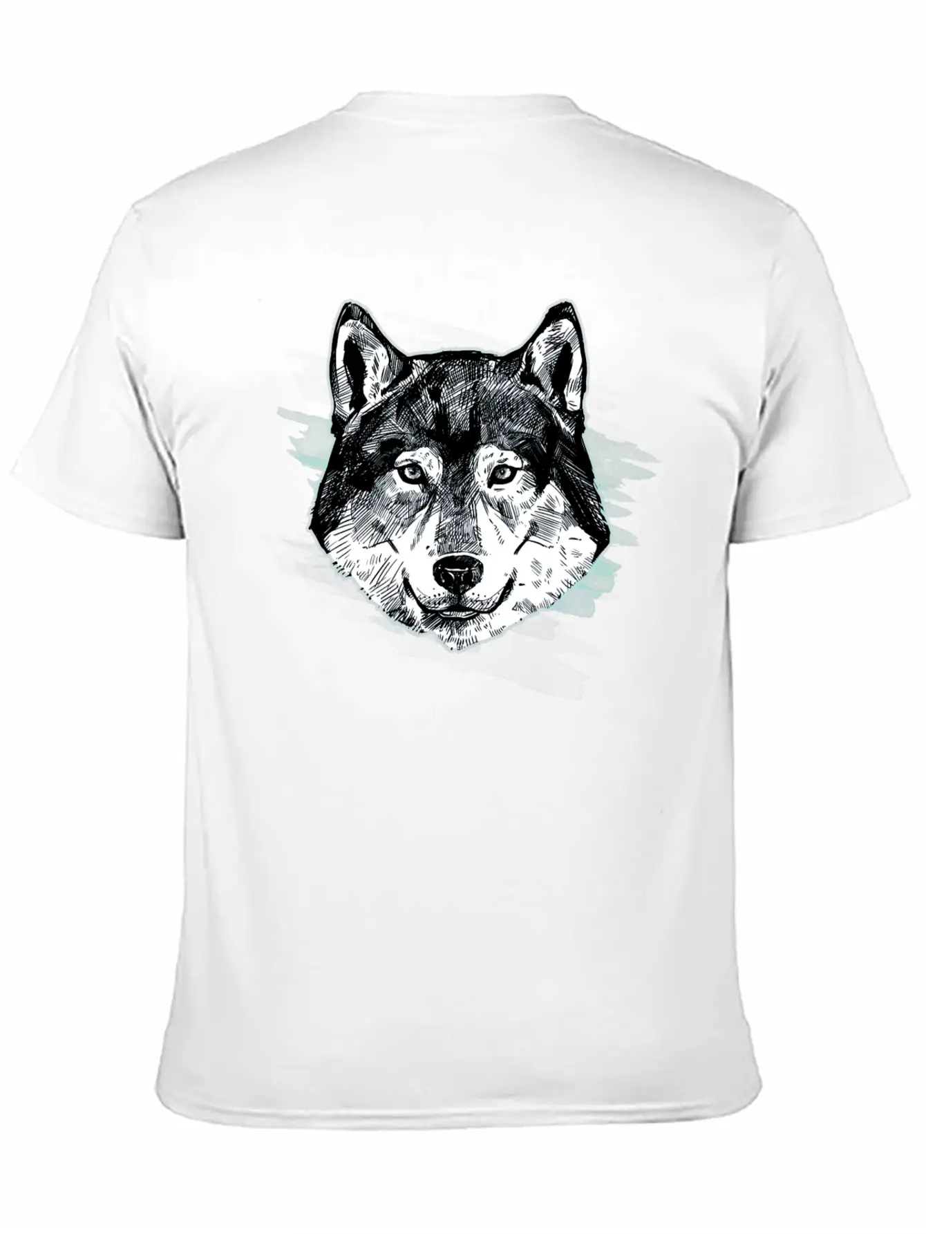Wolf Arctic Art Animal Lover Gift Idea Unisex Casual T-Shirt – Clean Design For Daily Comfort