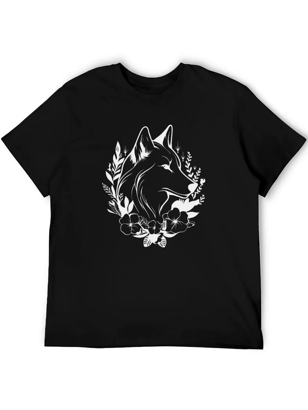Wolf Breathable Soft Cotton T-Shirt – Timeless Casual Look