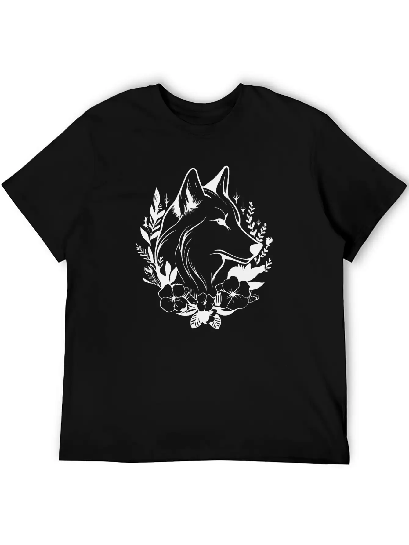 Wolf Breathable Soft Cotton T-Shirt – Timeless Casual Look