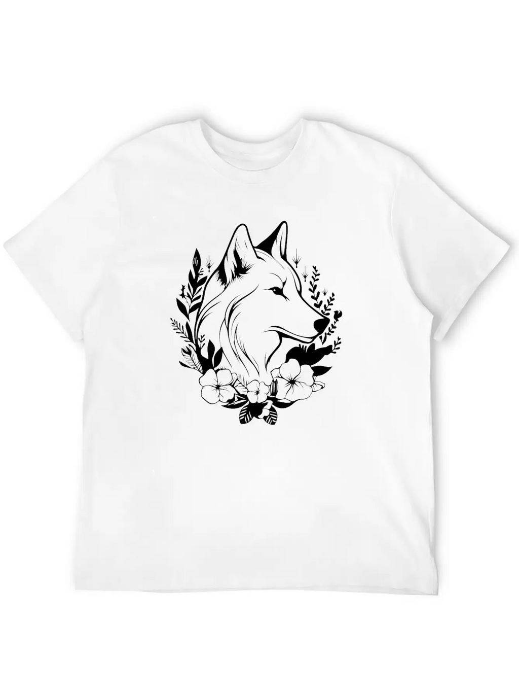 Wolf Breathable Soft Cotton T-Shirt – Timeless Casual Look