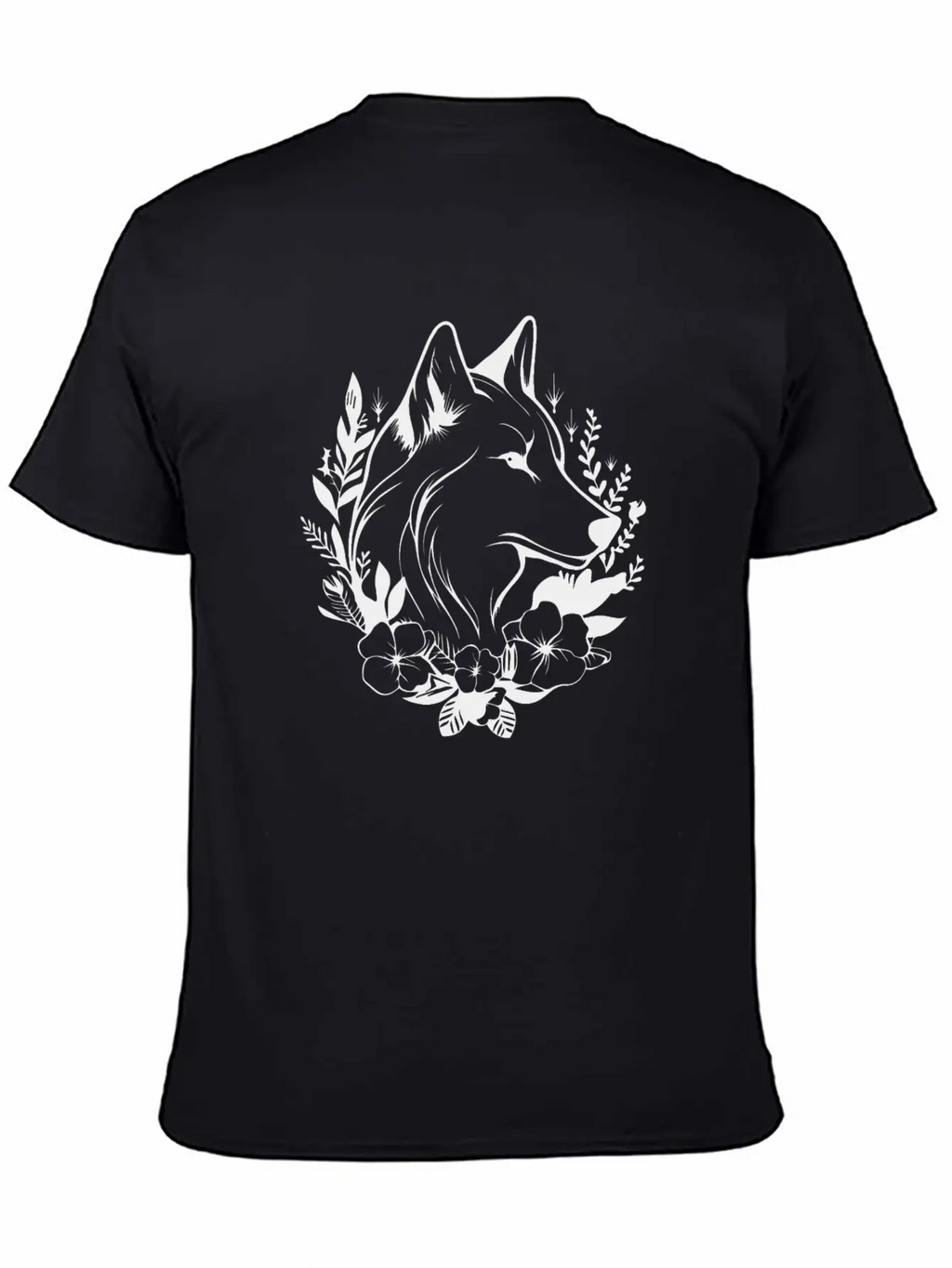 Wolf Breathable Soft Cotton T-Shirt – Timeless Casual Look
