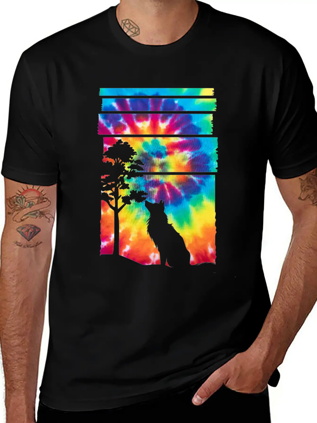Wolf Gift Essential Cotton Tee For Daily Outfits – Unisex Style
