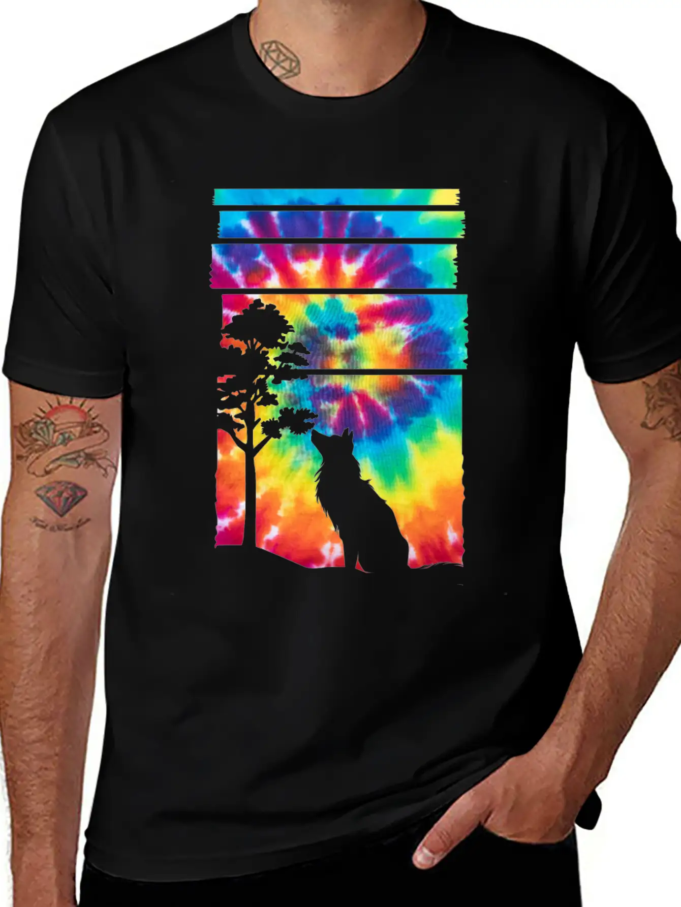 Wolf Gift Essential Cotton Tee For Daily Outfits – Unisex Style
