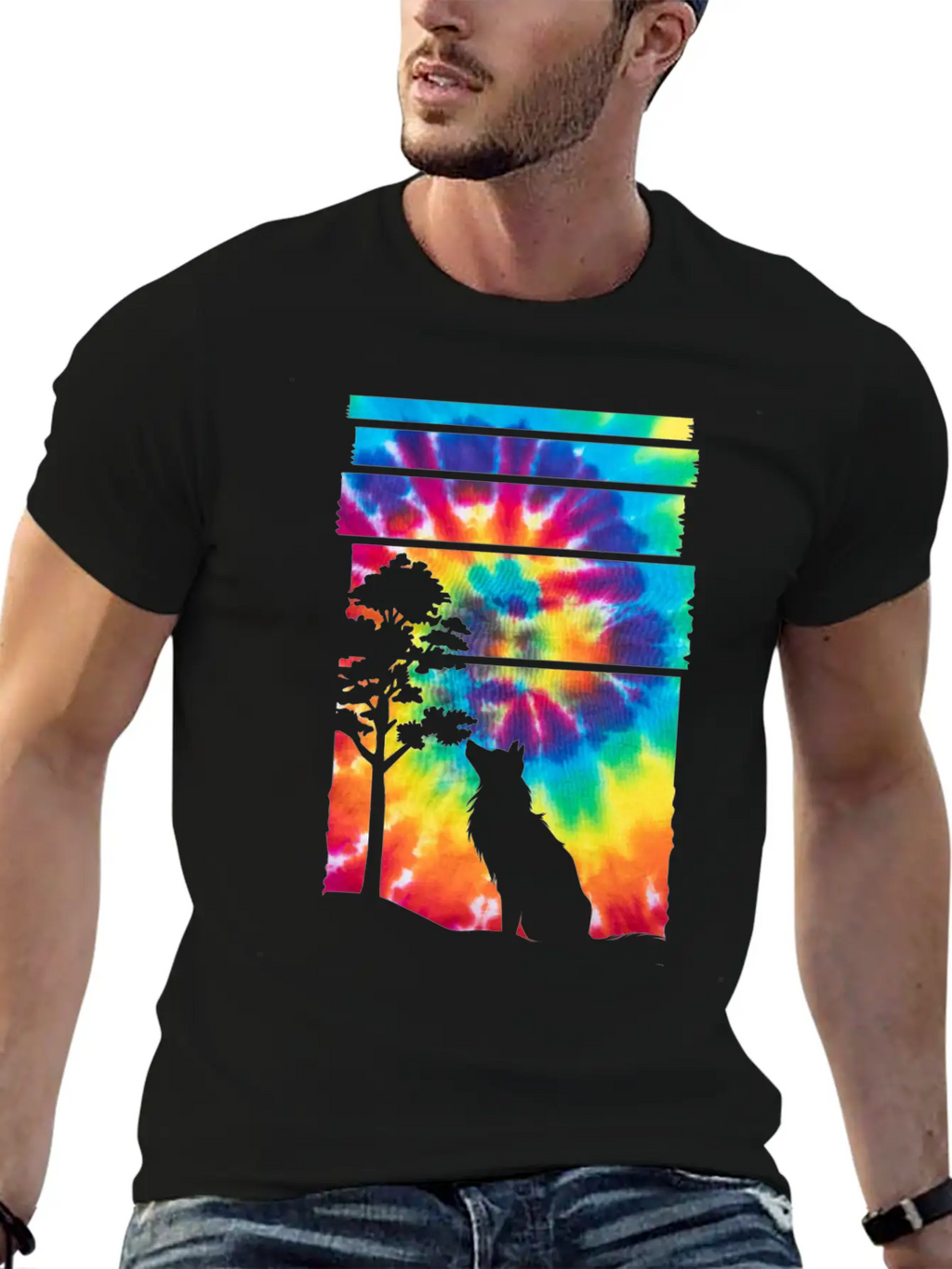 Wolf Gift Essential Cotton Tee For Daily Outfits – Unisex Style