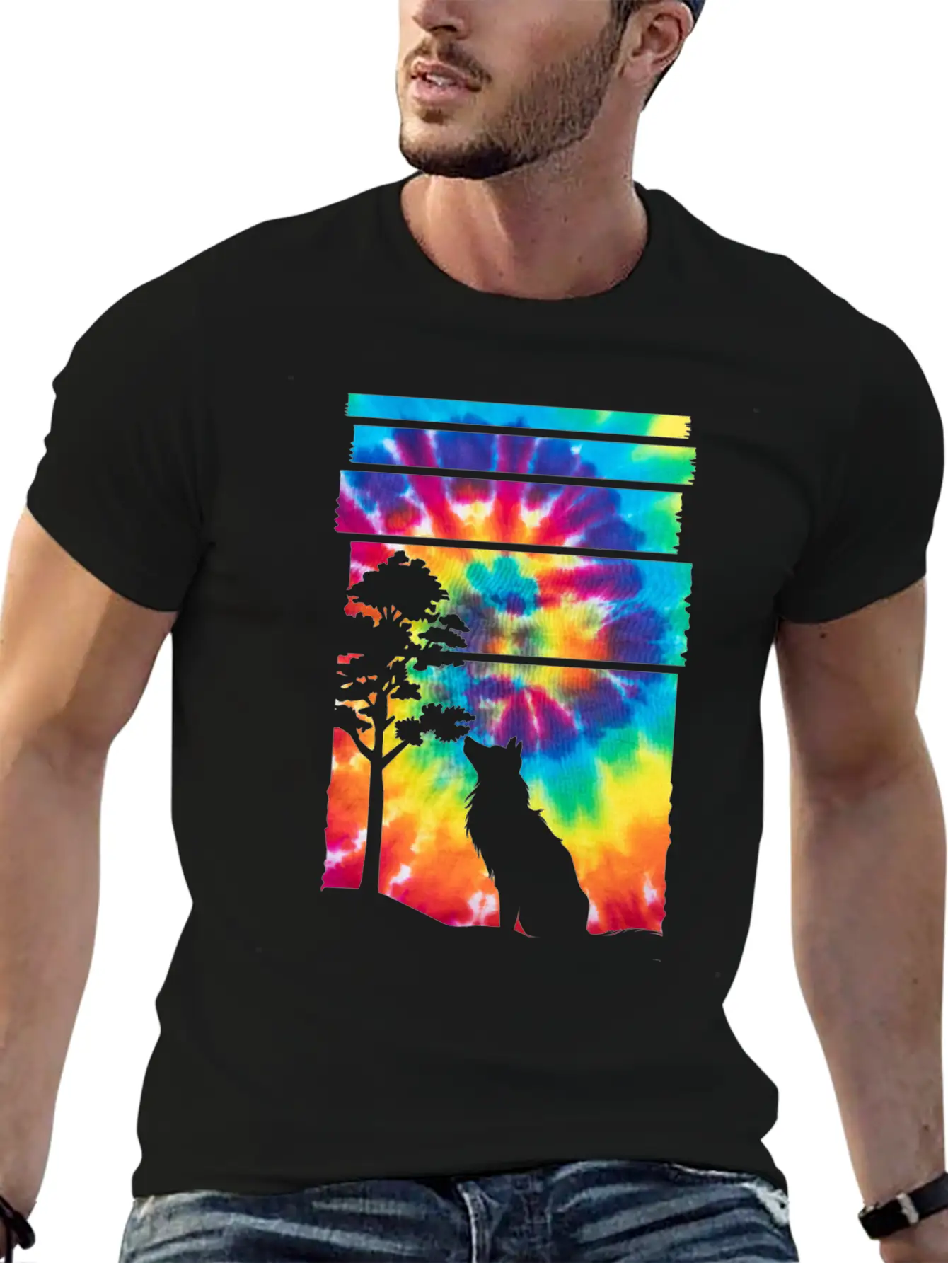 Wolf Gift Essential Cotton Tee For Daily Outfits – Unisex Style