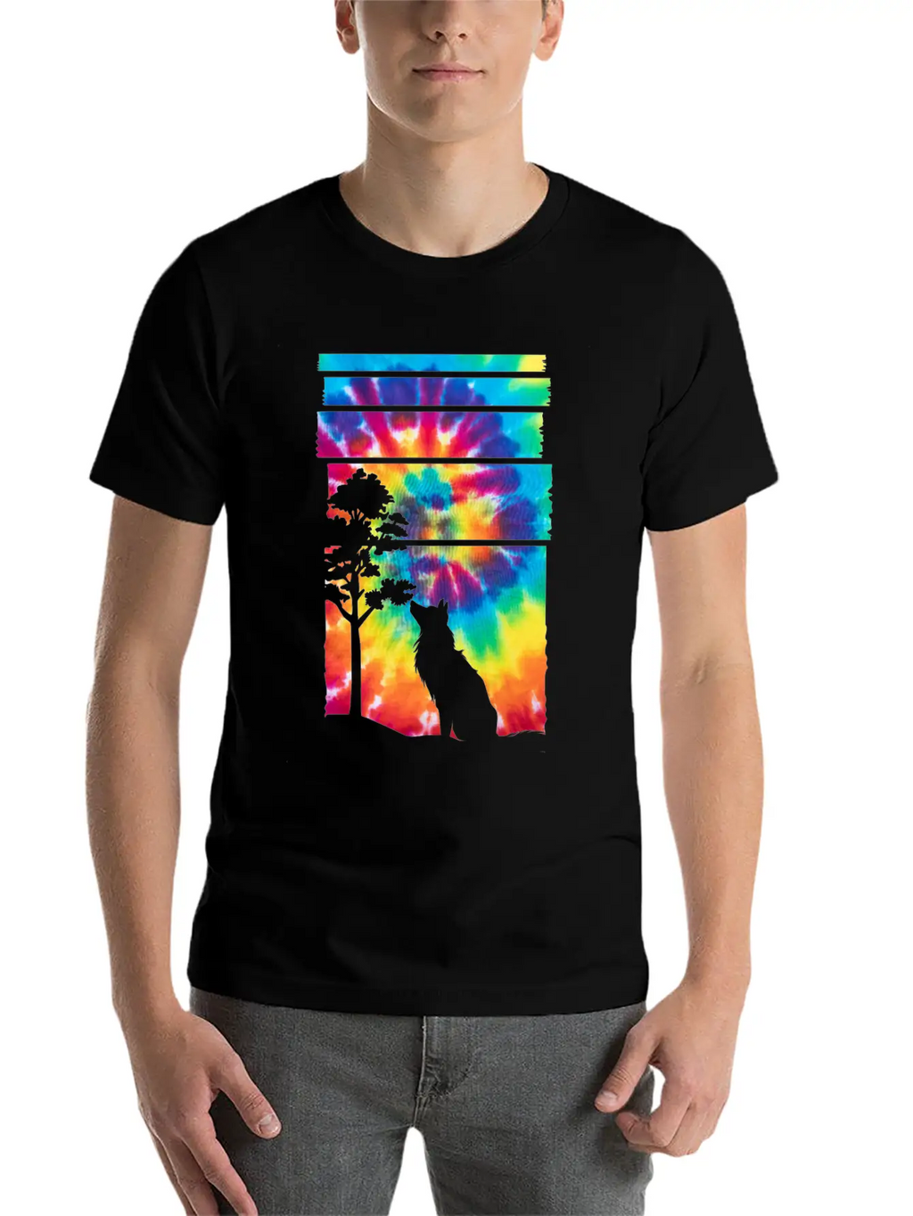 Wolf Gift Essential Cotton Tee For Daily Outfits – Unisex Style