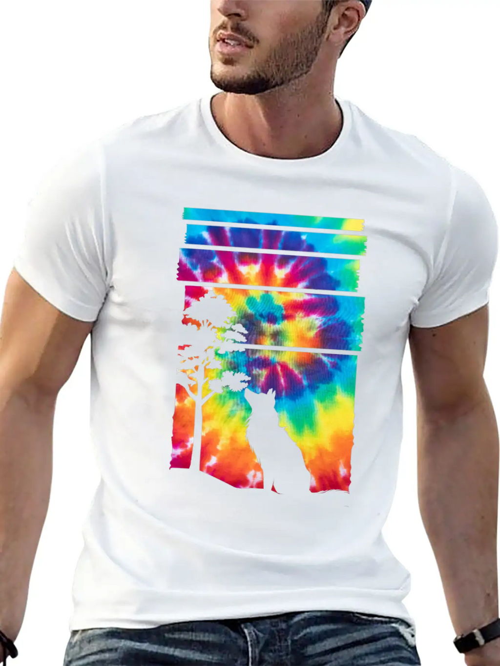 Wolf Gift Essential Cotton Tee For Daily Outfits – Unisex Style