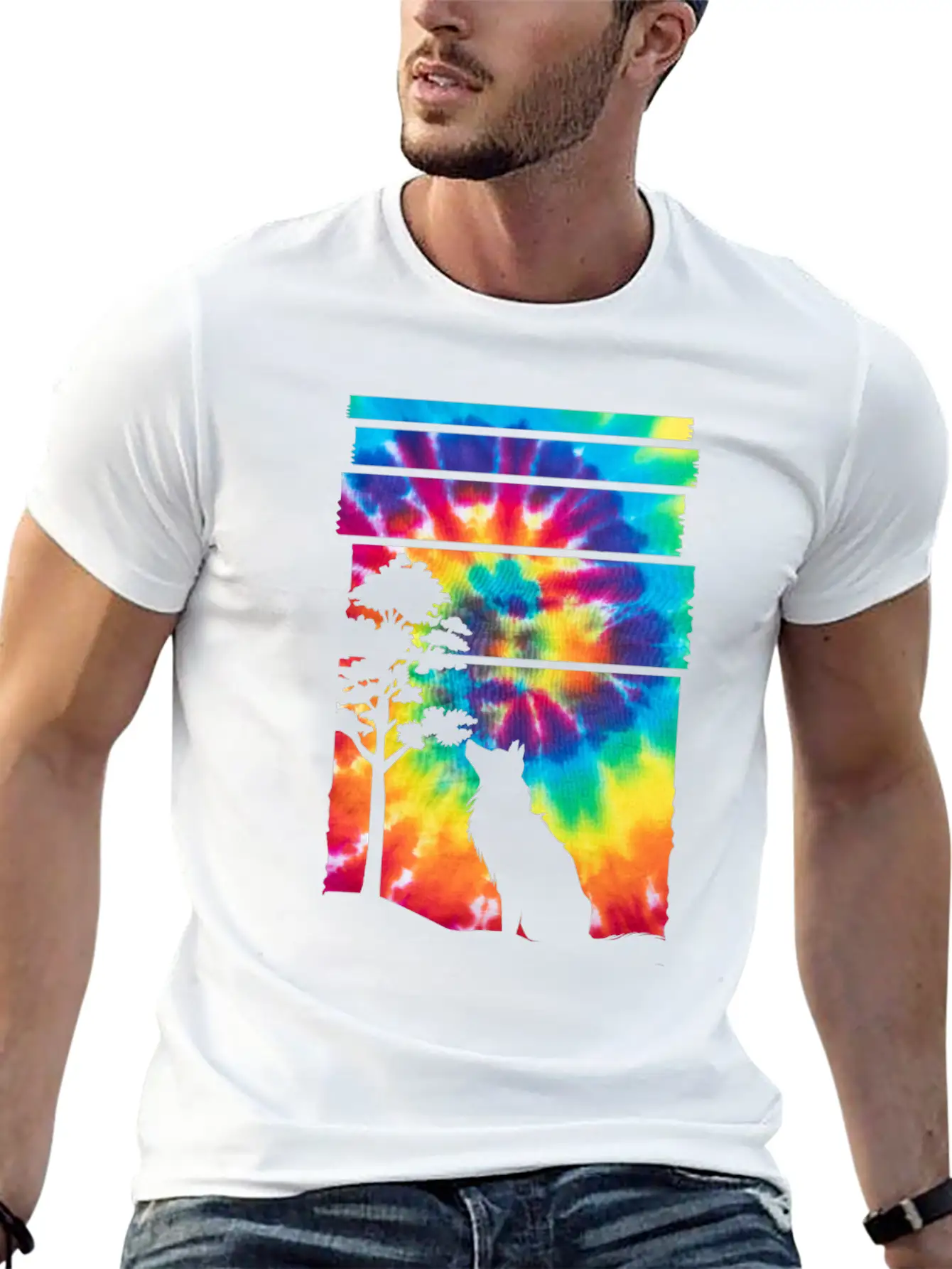 Wolf Gift Essential Cotton Tee For Daily Outfits – Unisex Style