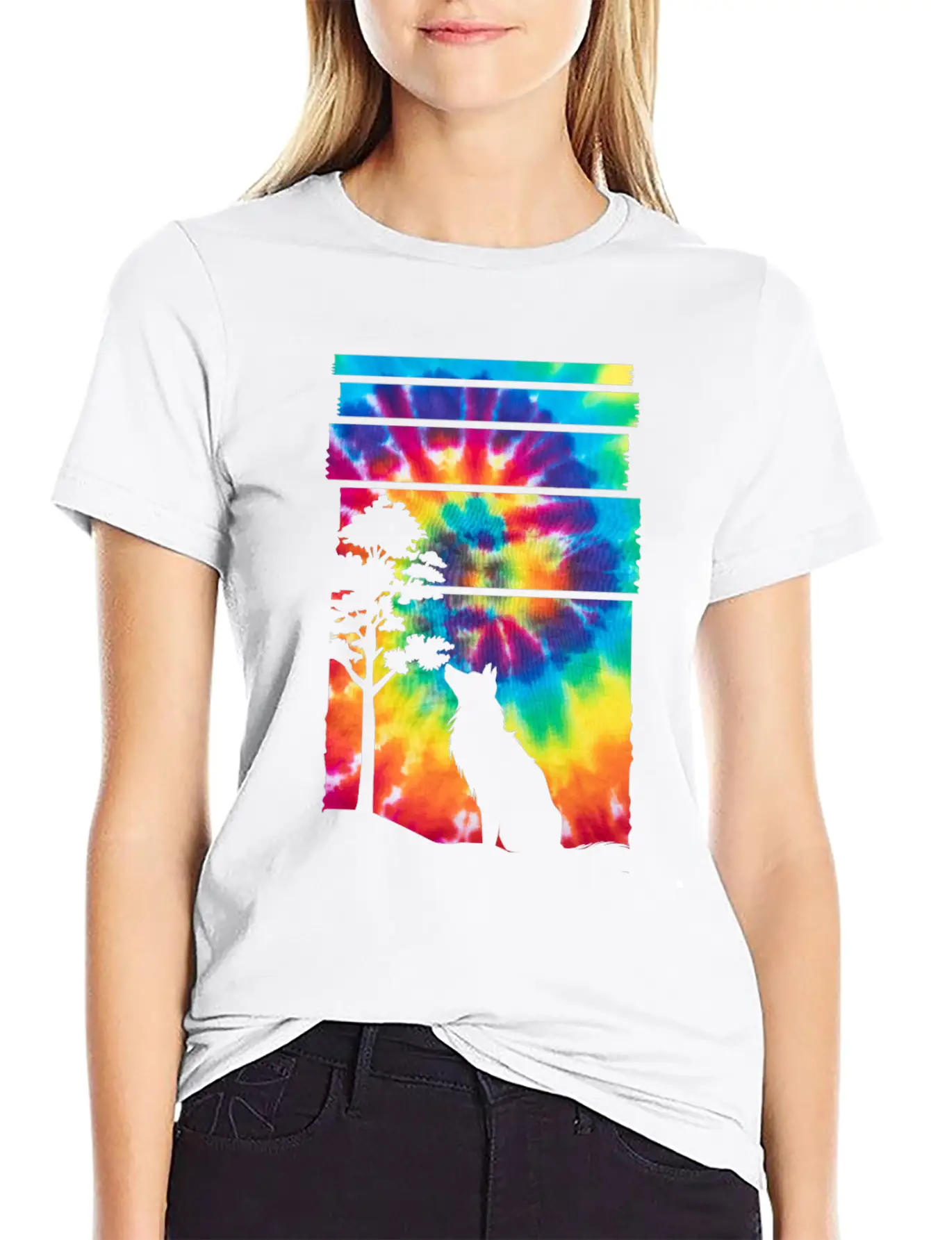 Wolf Gift Essential Cotton Tee For Daily Outfits – Unisex Style