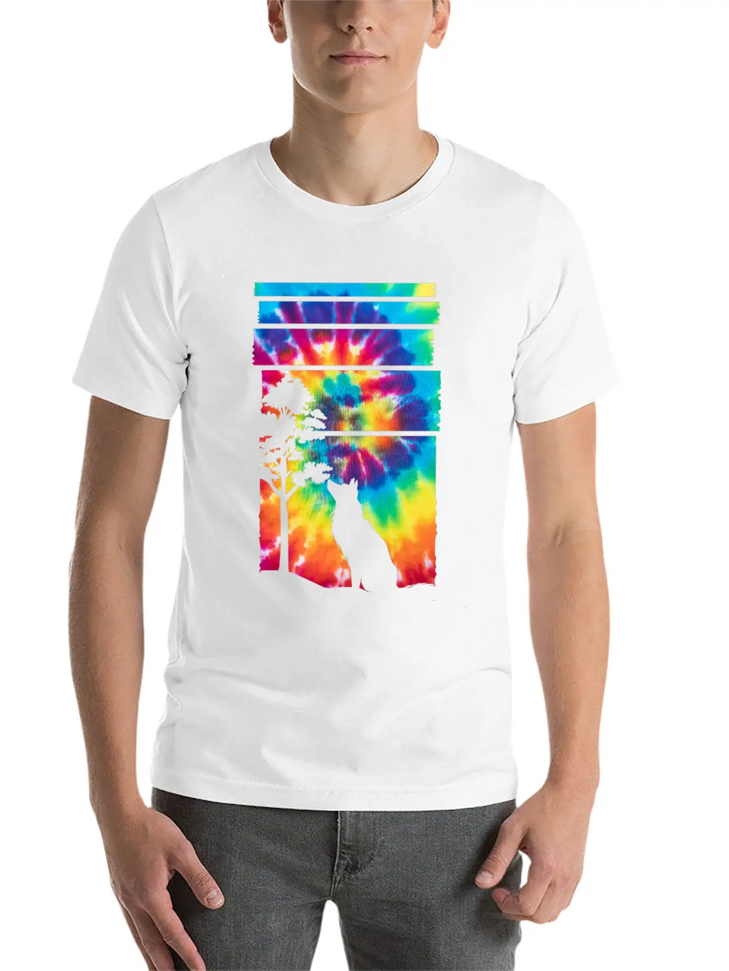 Wolf Gift Essential Cotton Tee For Daily Outfits – Unisex Style