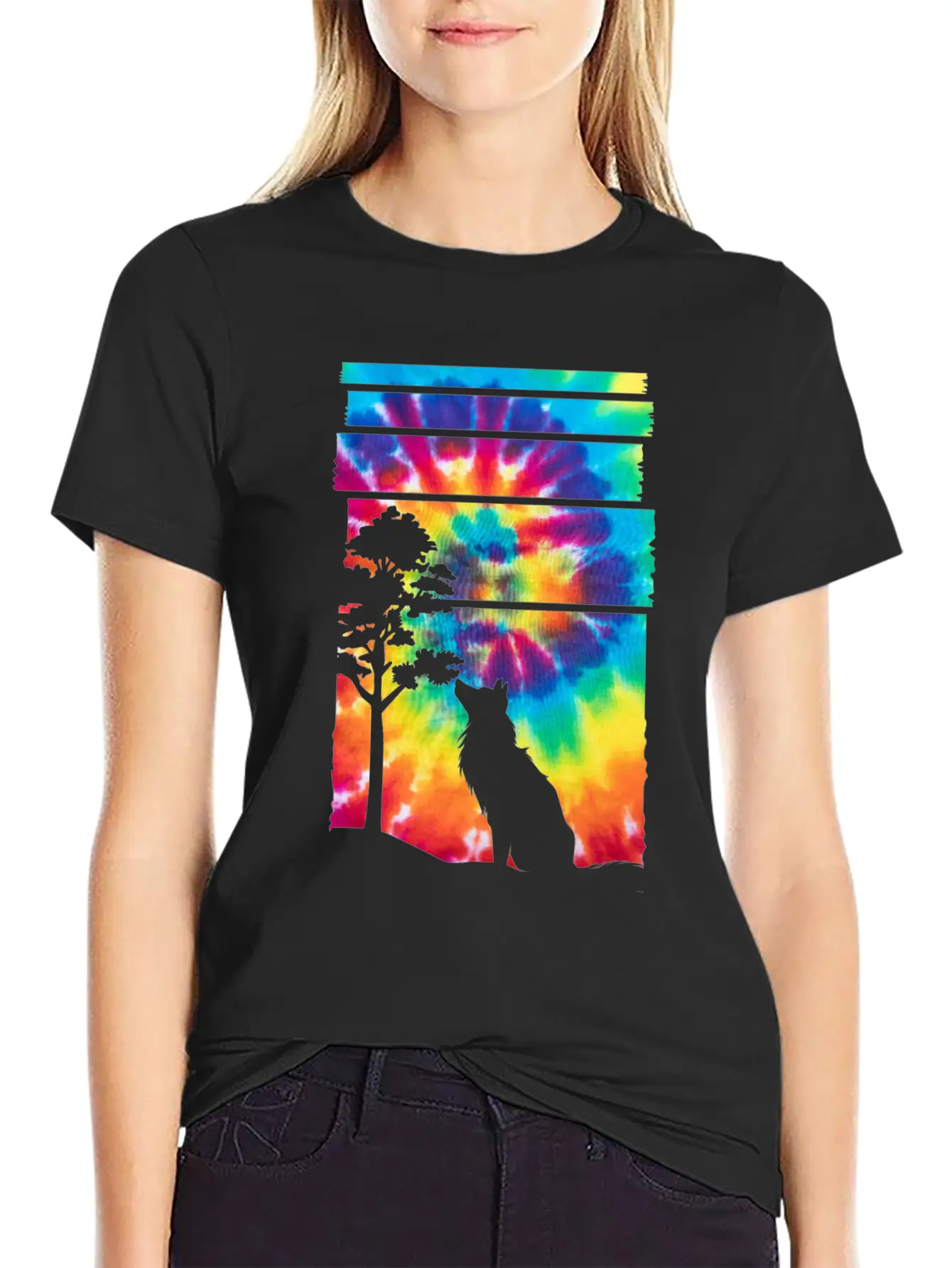 Wolf Gift Essential Cotton Tee For Daily Outfits – Unisex Style