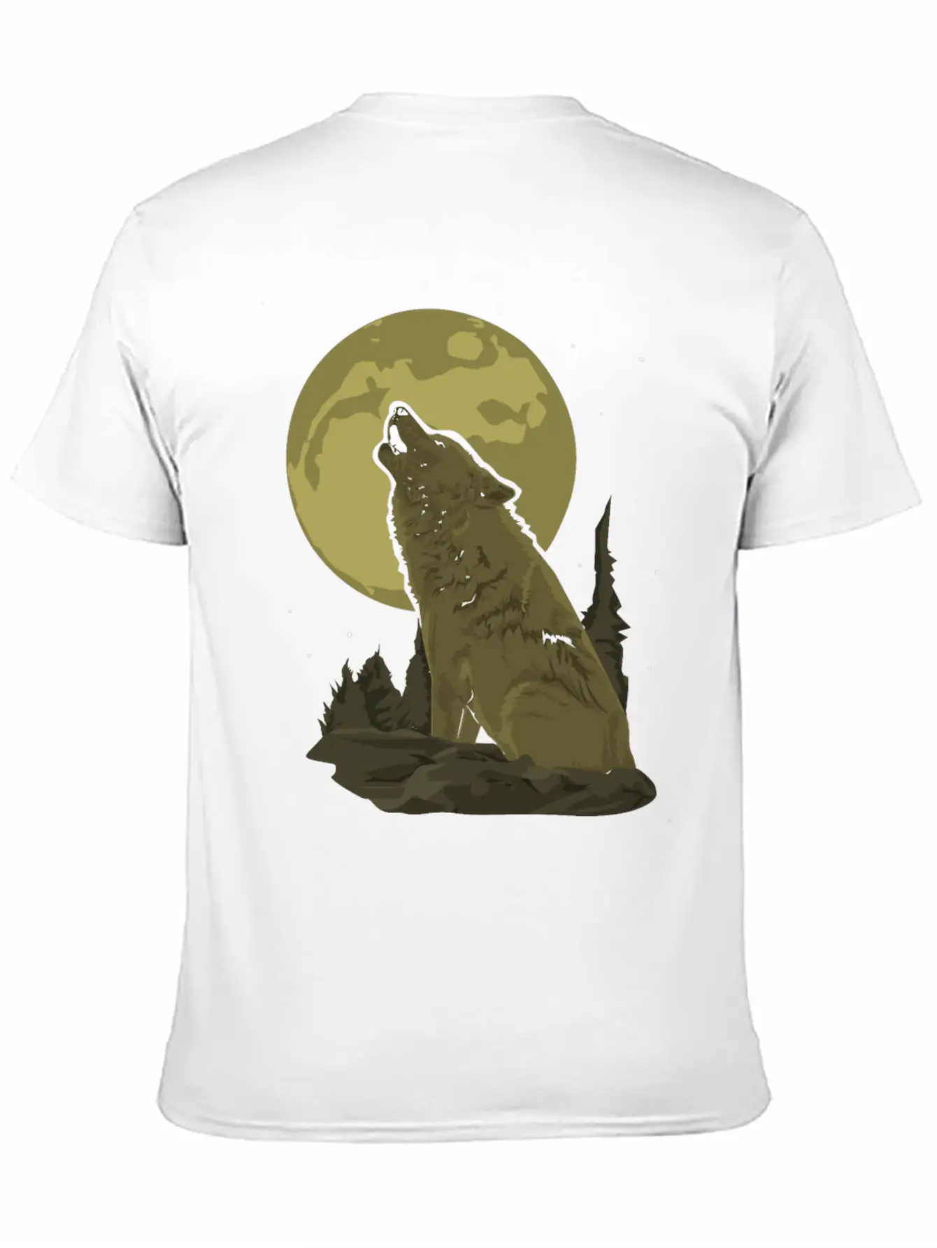 Wolf Gift Unisex Casual T-Shirt – Clean Design For Daily Comfort
