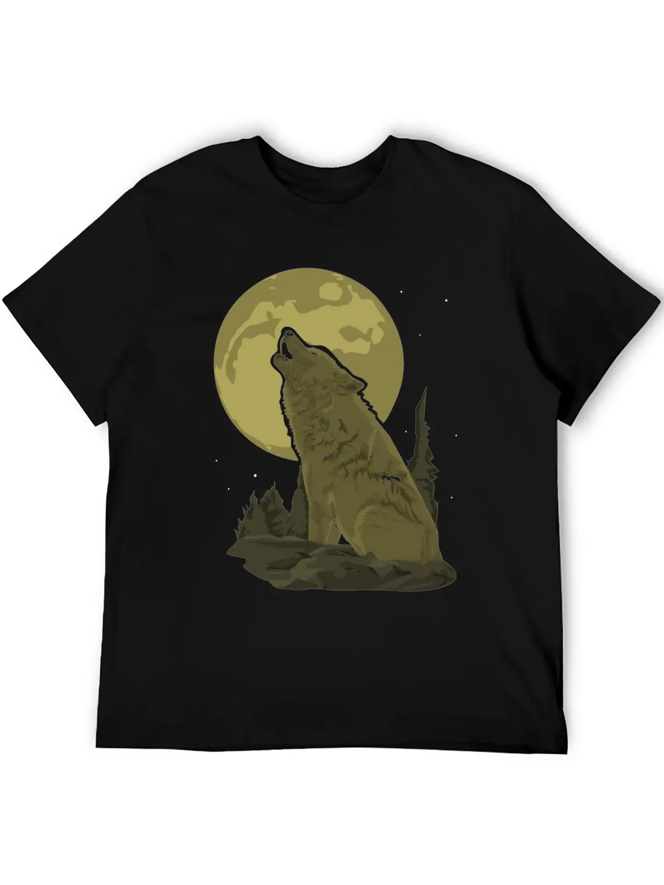 Wolf Gift Unisex Casual T-Shirt – Clean Design For Daily Comfort