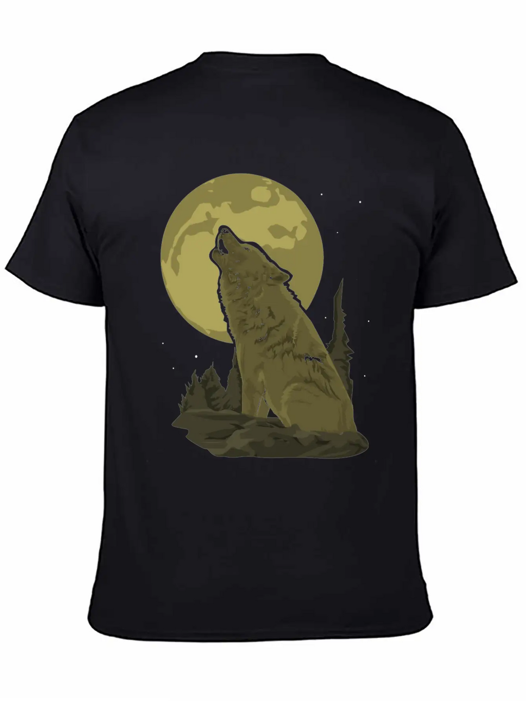 Wolf Gift Unisex Casual T-Shirt – Clean Design For Daily Comfort