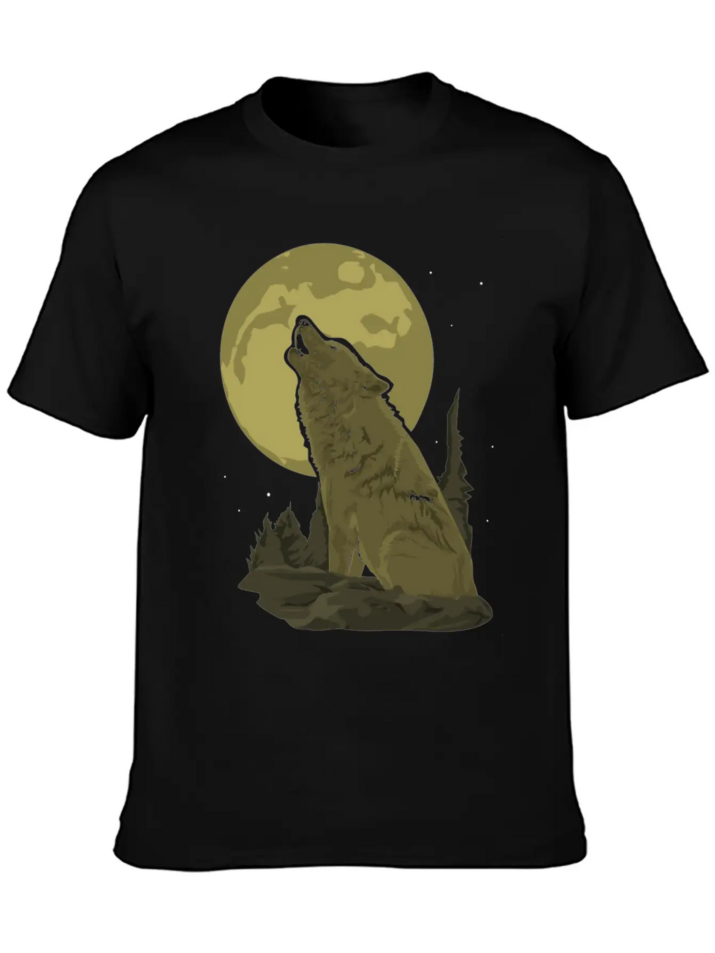 Wolf Gift Unisex Casual T-Shirt – Clean Design For Daily Comfort