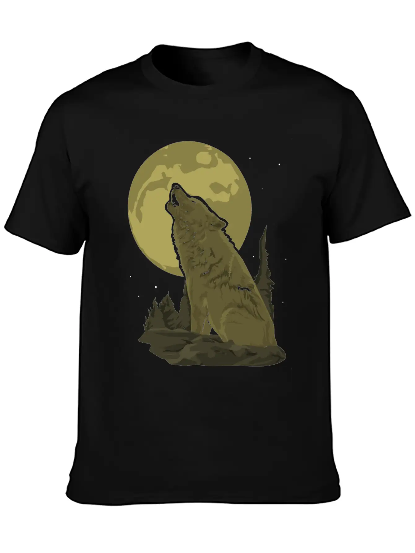 Wolf Gift Unisex Casual T-Shirt – Clean Design For Daily Comfort