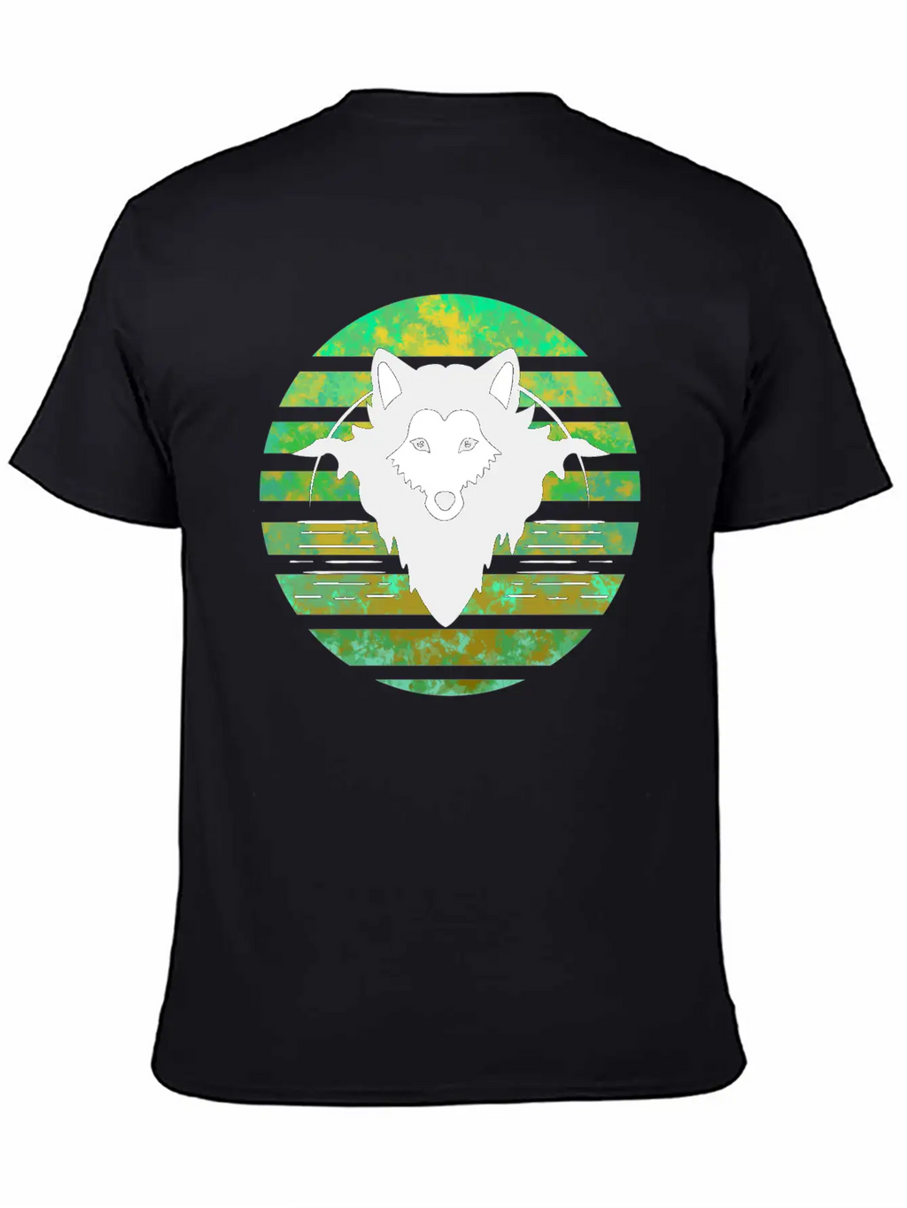 Wolf Head Sunset Classic Fit Graphic Tee For Daily Comfort – Unisex Cotton Shirt