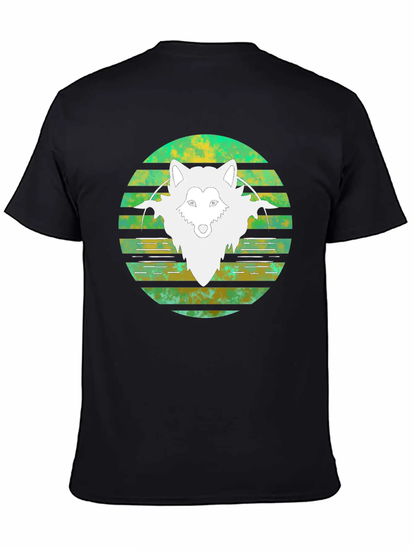 Wolf Head Sunset Classic Fit Graphic Tee For Daily Comfort – Unisex Cotton Shirt
