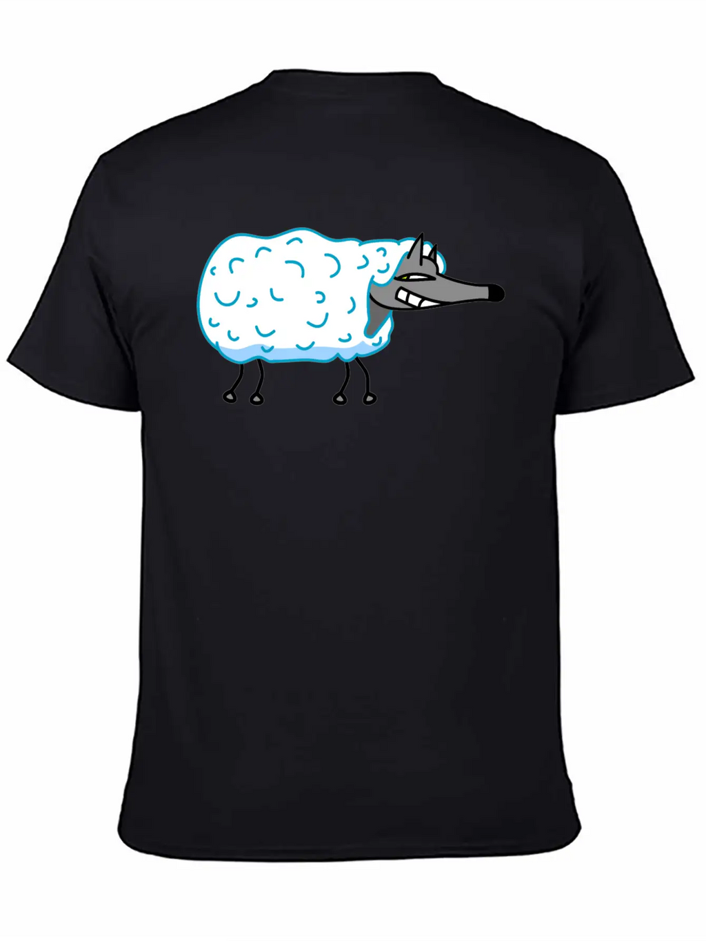 Wolf In Sheep S Clothing Unisex Casual T-Shirt – Clean Design For Daily Comfort