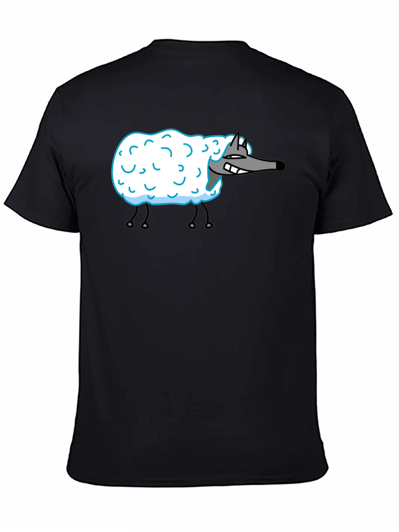 Wolf In Sheep S Clothing Unisex Casual T-Shirt – Clean Design For Daily Comfort