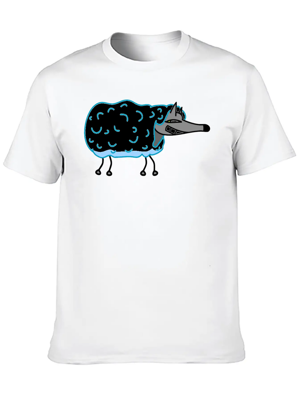 Wolf In Sheep S Clothing Unisex Casual T-Shirt – Clean Design For Daily Comfort