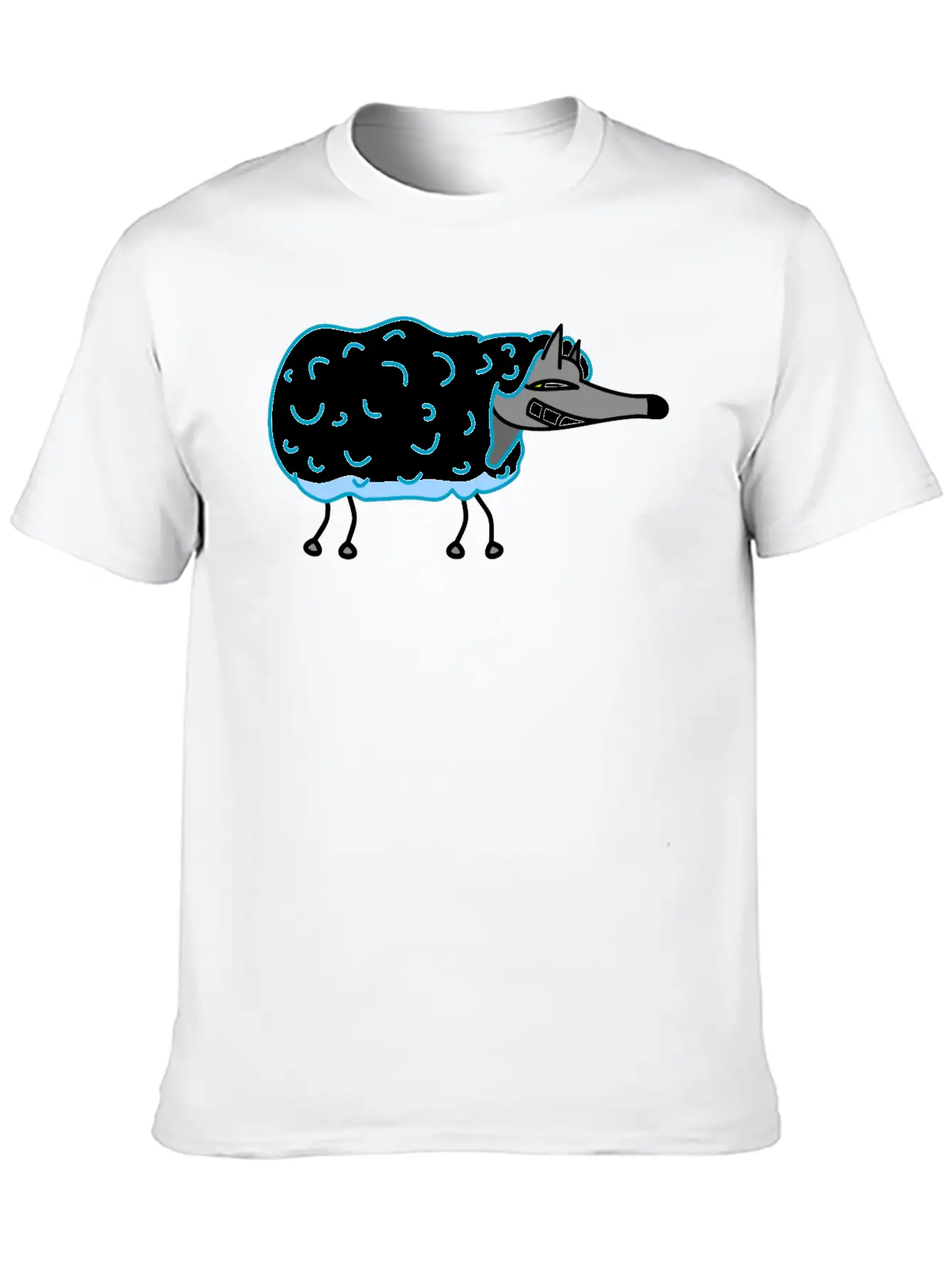 Wolf In Sheep S Clothing Unisex Casual T-Shirt – Clean Design For Daily Comfort