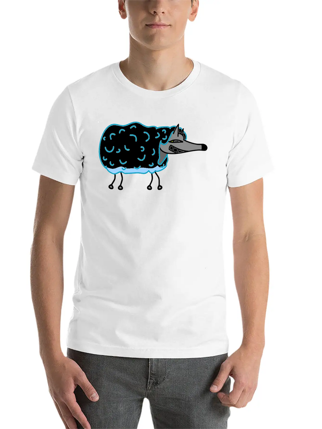 Wolf In Sheep S Clothing Unisex Casual T-Shirt – Clean Design For Daily Comfort