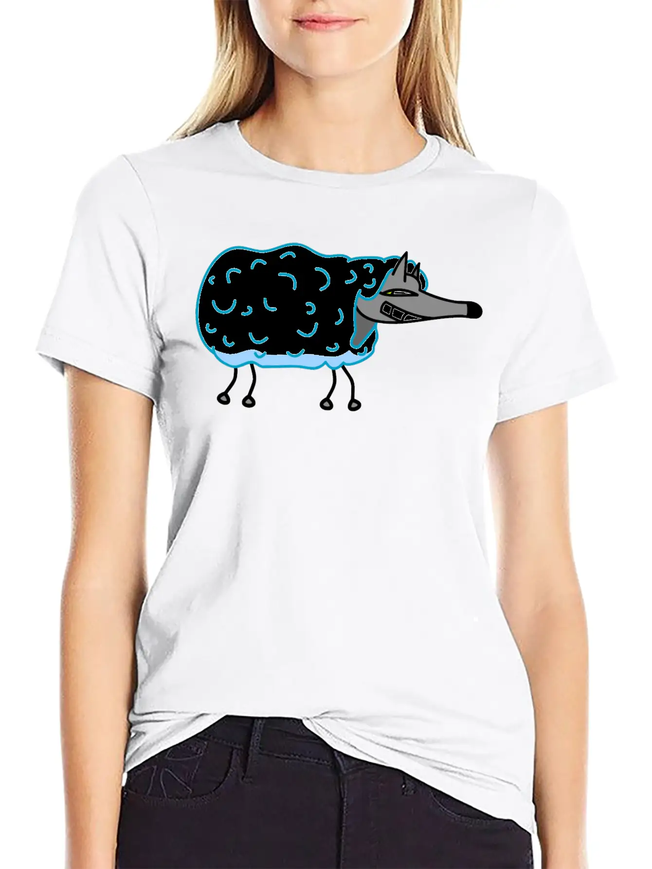 Wolf In Sheep S Clothing Unisex Casual T-Shirt – Clean Design For Daily Comfort