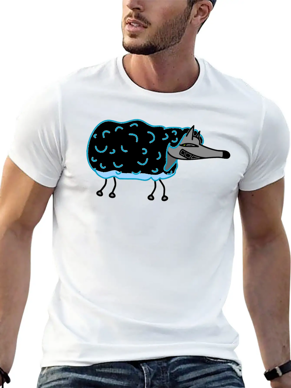 Wolf In Sheep S Clothing Unisex Casual T-Shirt – Clean Design For Daily Comfort