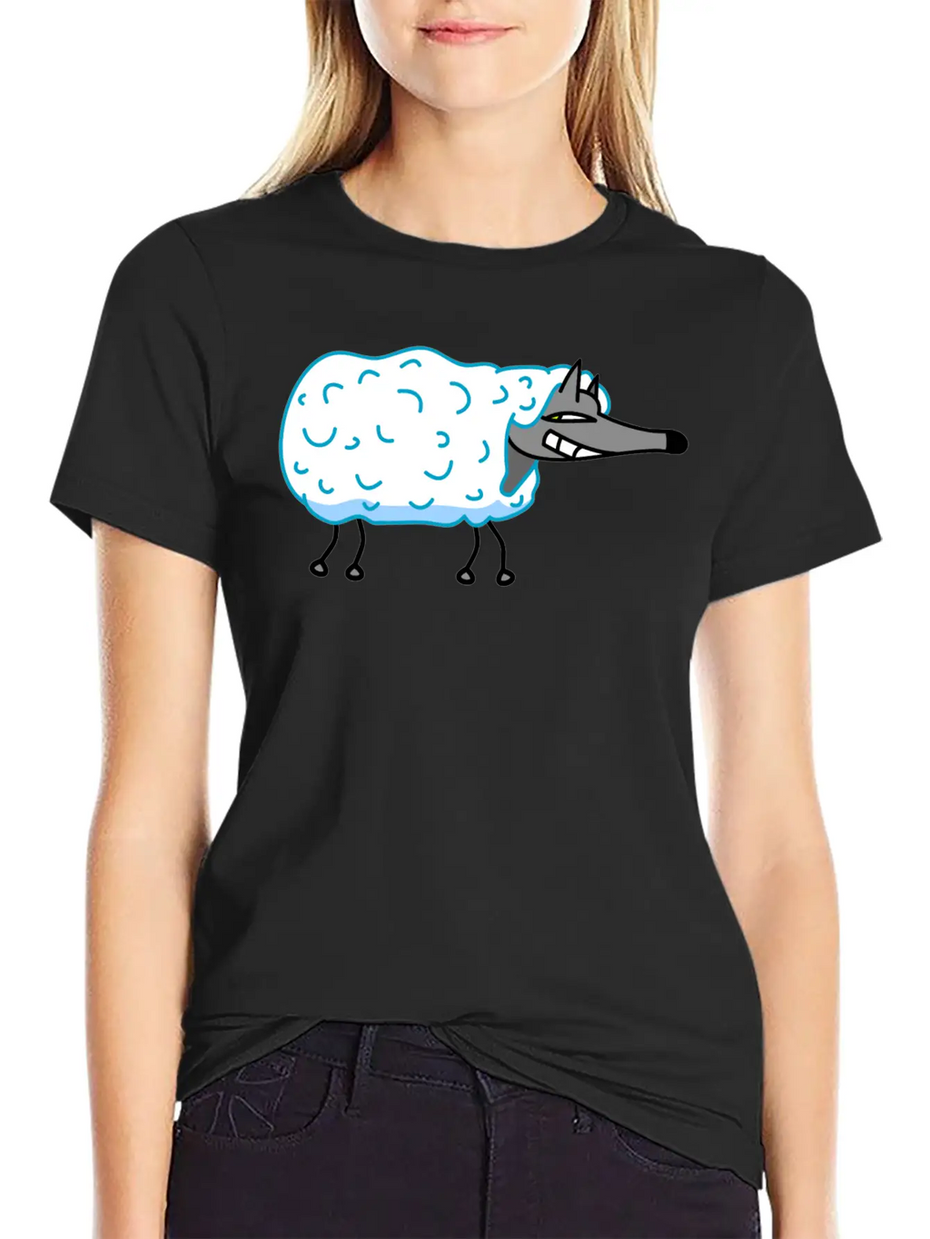 Wolf In Sheep S Clothing Unisex Casual T-Shirt – Clean Design For Daily Comfort