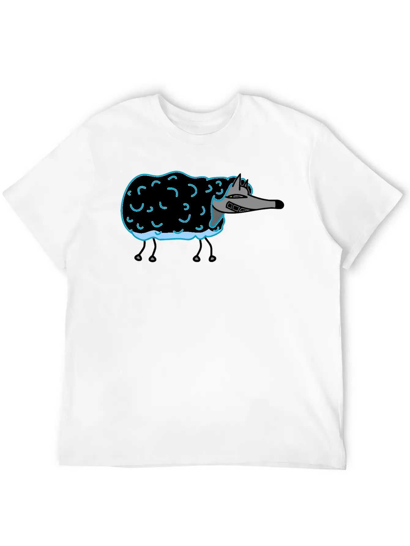 Wolf In Sheep S Clothing Unisex Casual T-Shirt – Clean Design For Daily Comfort
