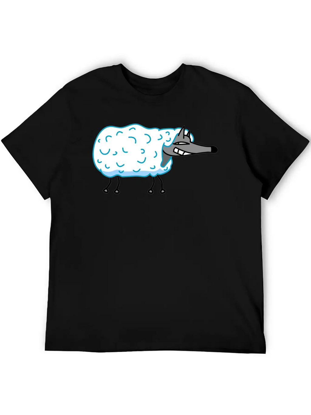 Wolf In Sheep S Clothing Unisex Casual T-Shirt – Clean Design For Daily Comfort