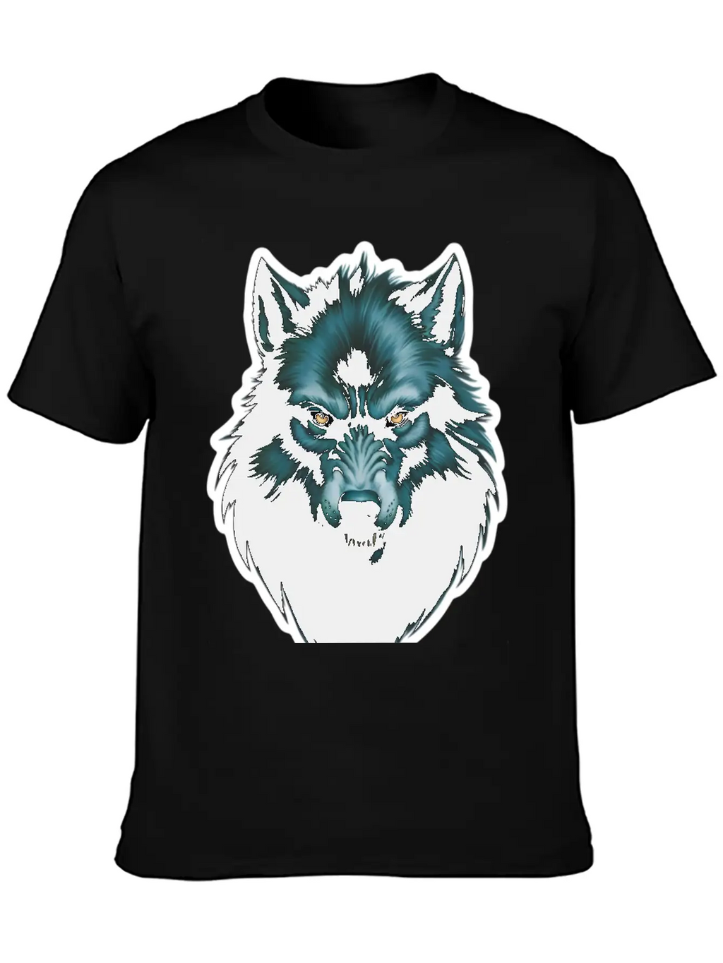 Wolf Man Stylish Everyday T-Shirt – Unisex Basic Cotton Tee