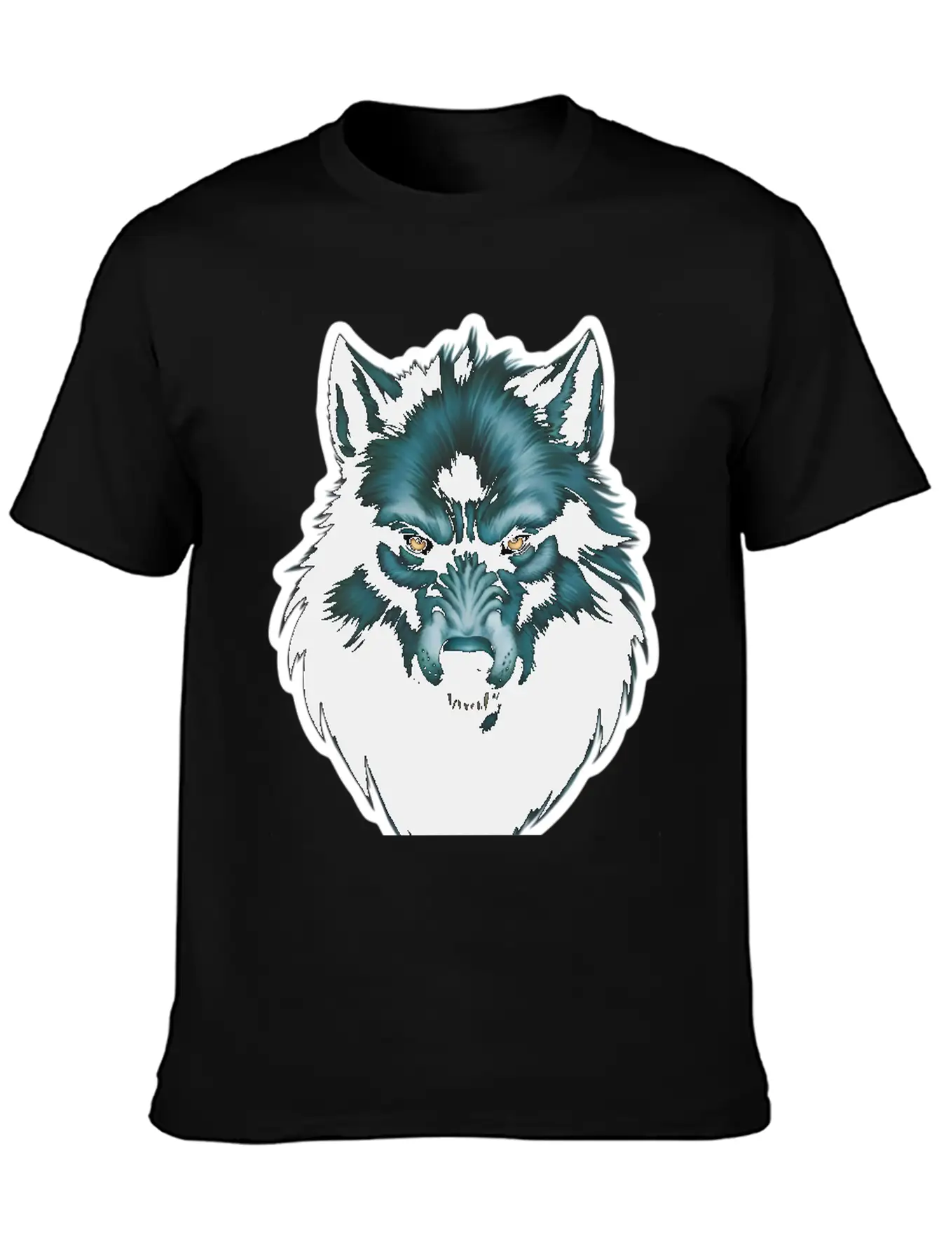 Wolf Man Stylish Everyday T-Shirt – Unisex Basic Cotton Tee