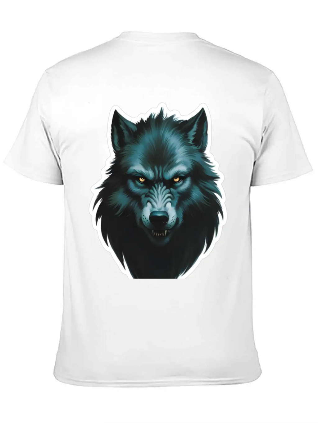 Wolf Man Stylish Everyday T-Shirt – Unisex Basic Cotton Tee