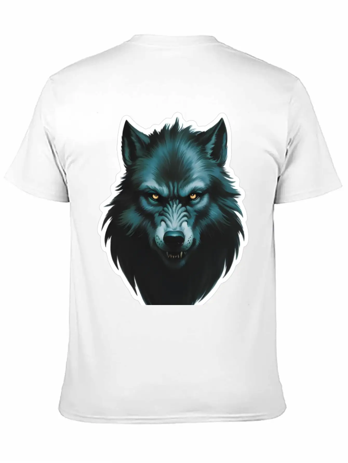 Wolf Man Stylish Everyday T-Shirt – Unisex Basic Cotton Tee