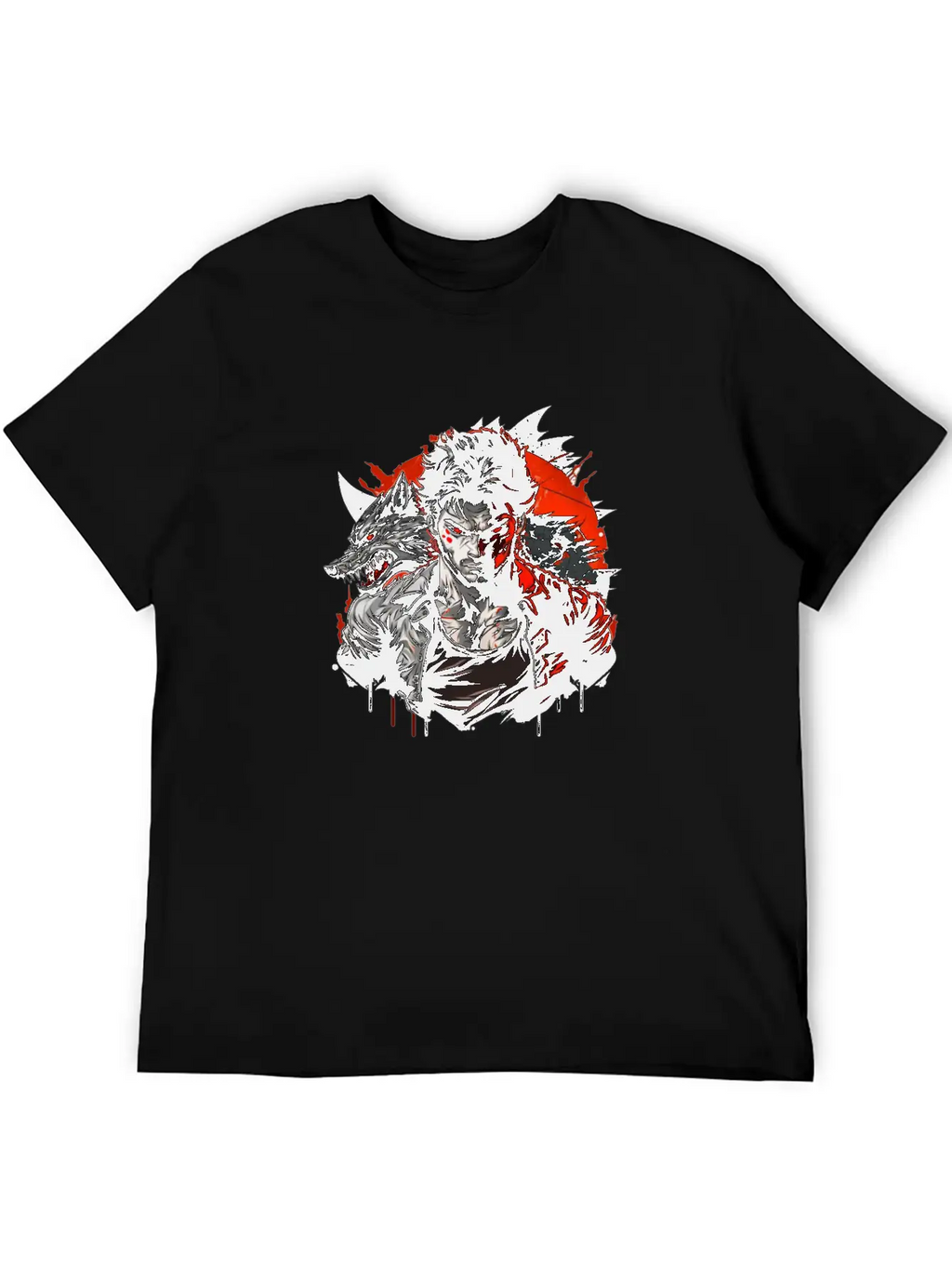 Wolf Master Angry Stylish Everyday T-Shirt – Unisex Basic Cotton Tee