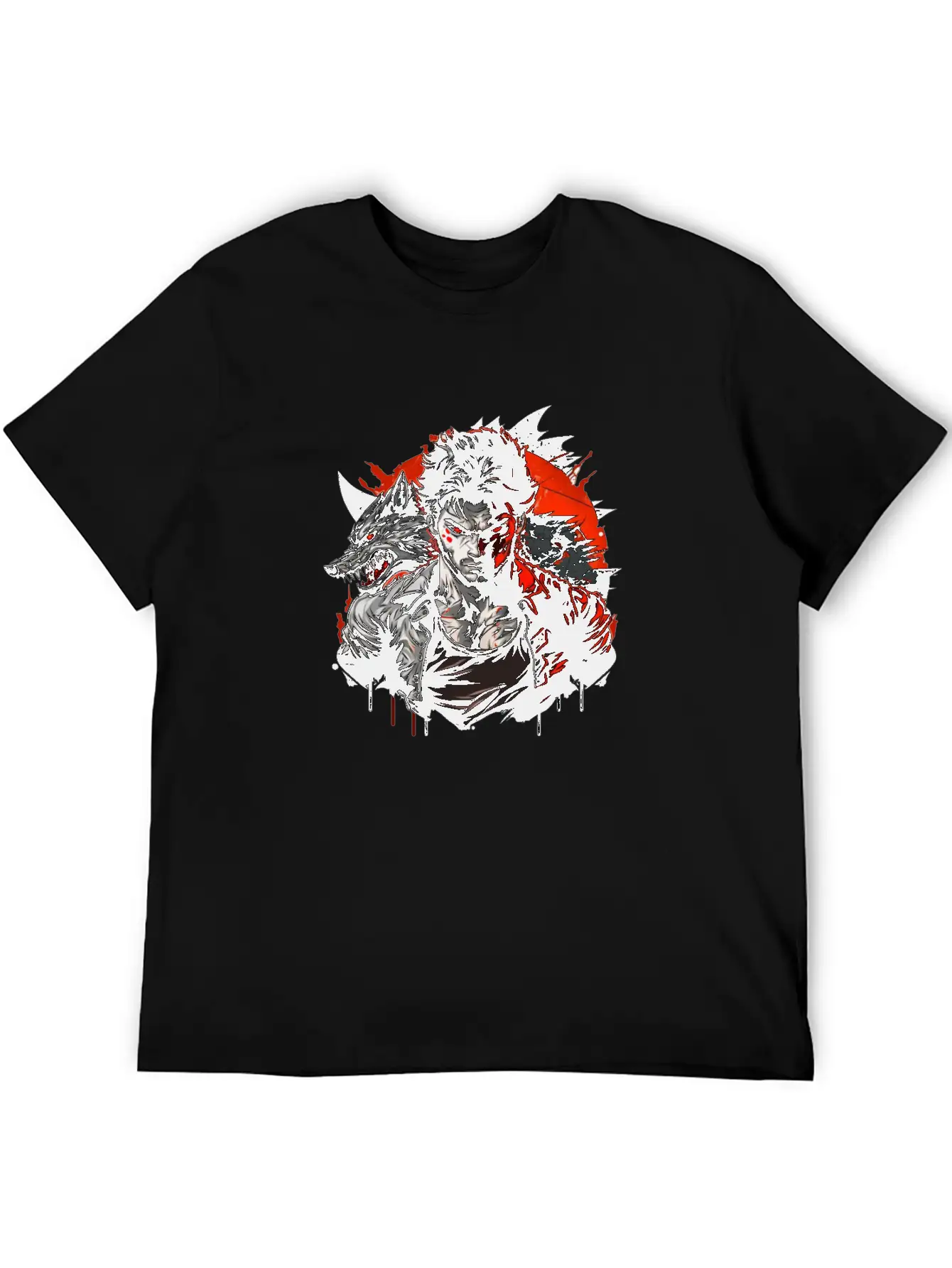 Wolf Master Angry Stylish Everyday T-Shirt – Unisex Basic Cotton Tee